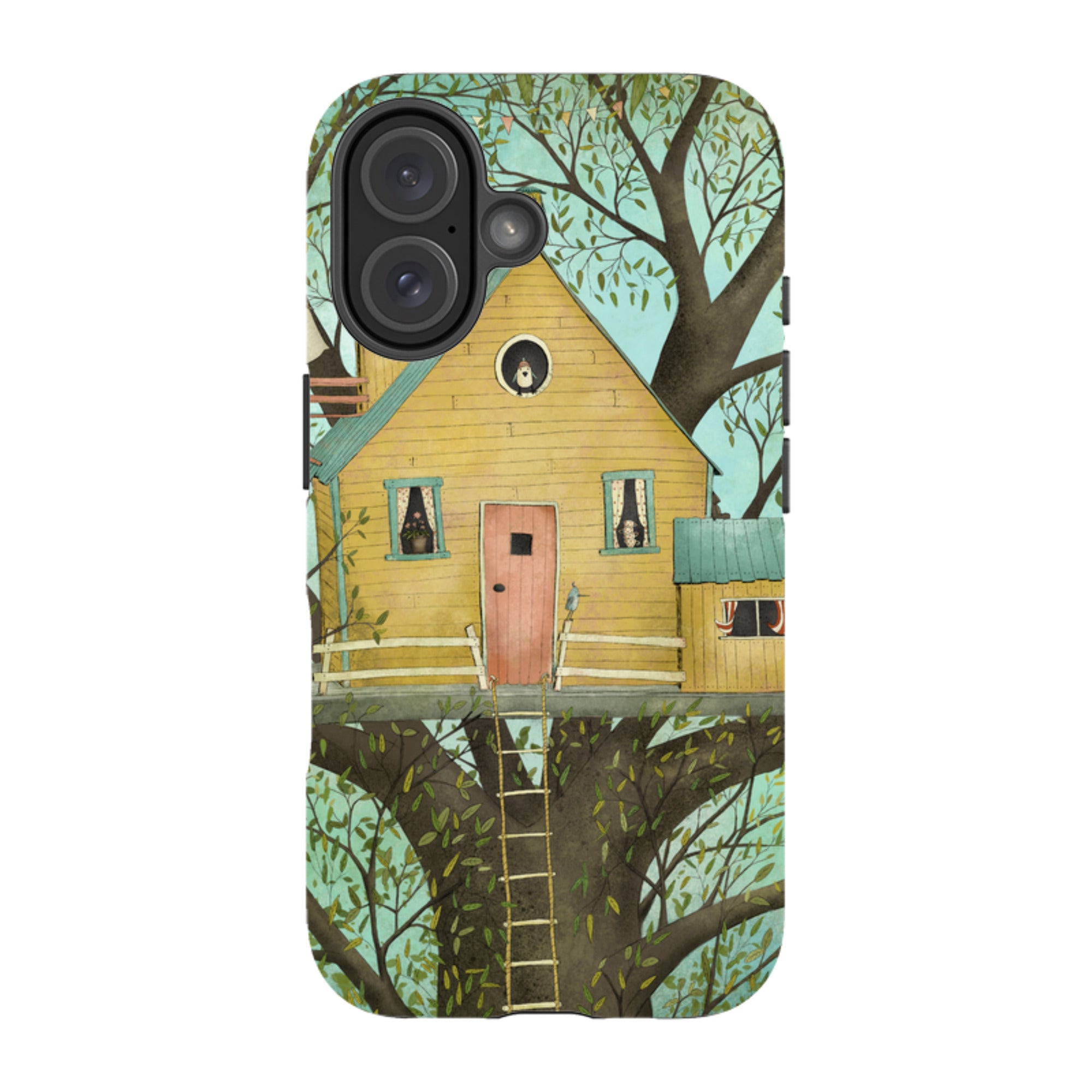 iPhone Tough Case - Tree House By Maja Lindberg