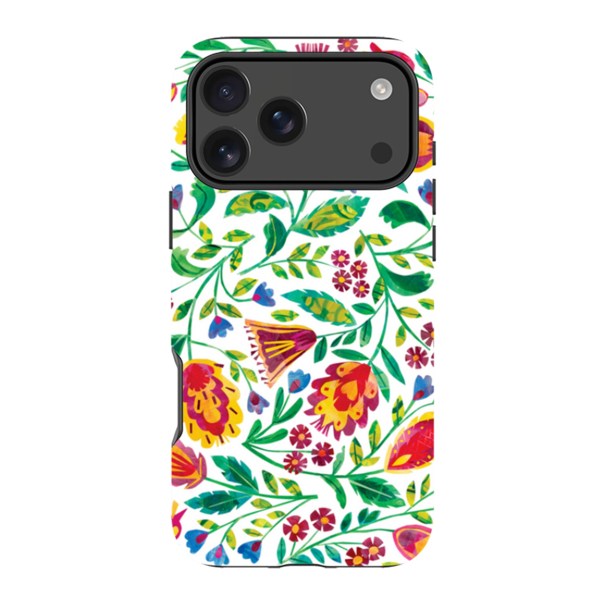 iPhone Tough Case - Folk Pattern By Tracey English