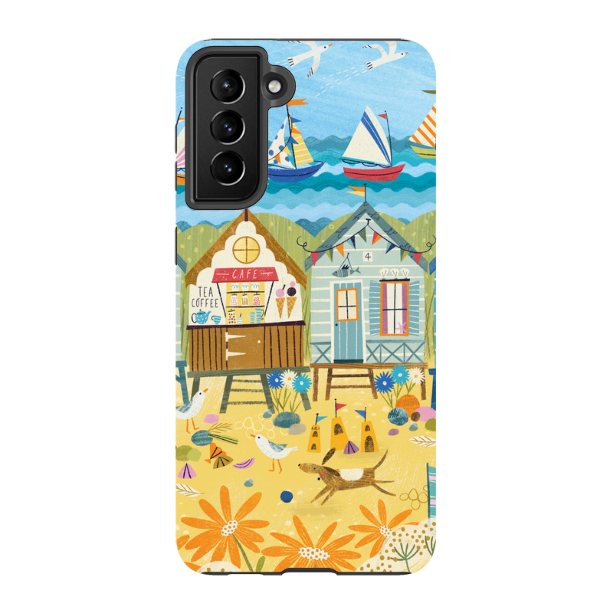 Samsung Tough  Case - Beachy Days 2 By Ali Brookes