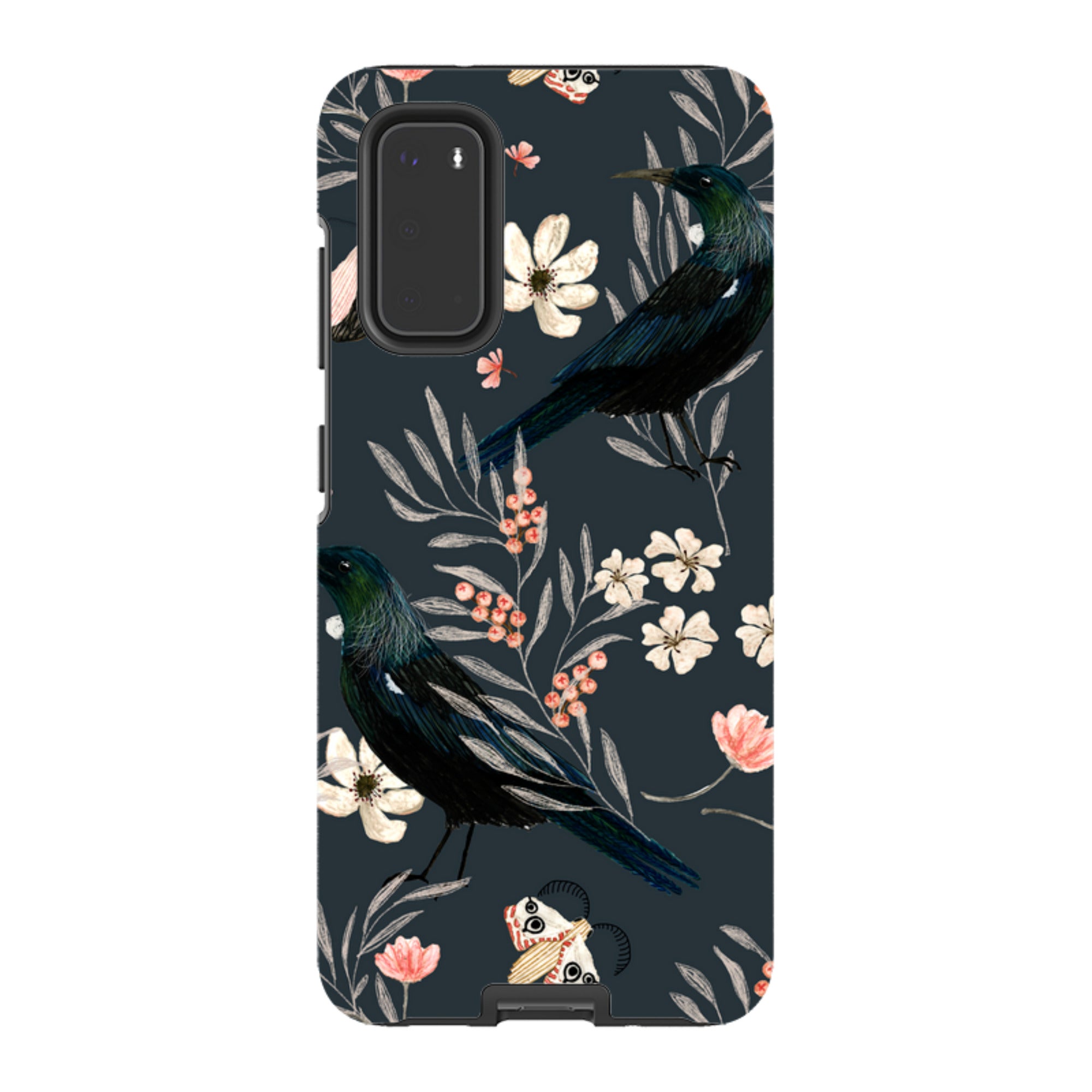 Samsung Tough Case - Moths And Tuis By Katherine Quinn