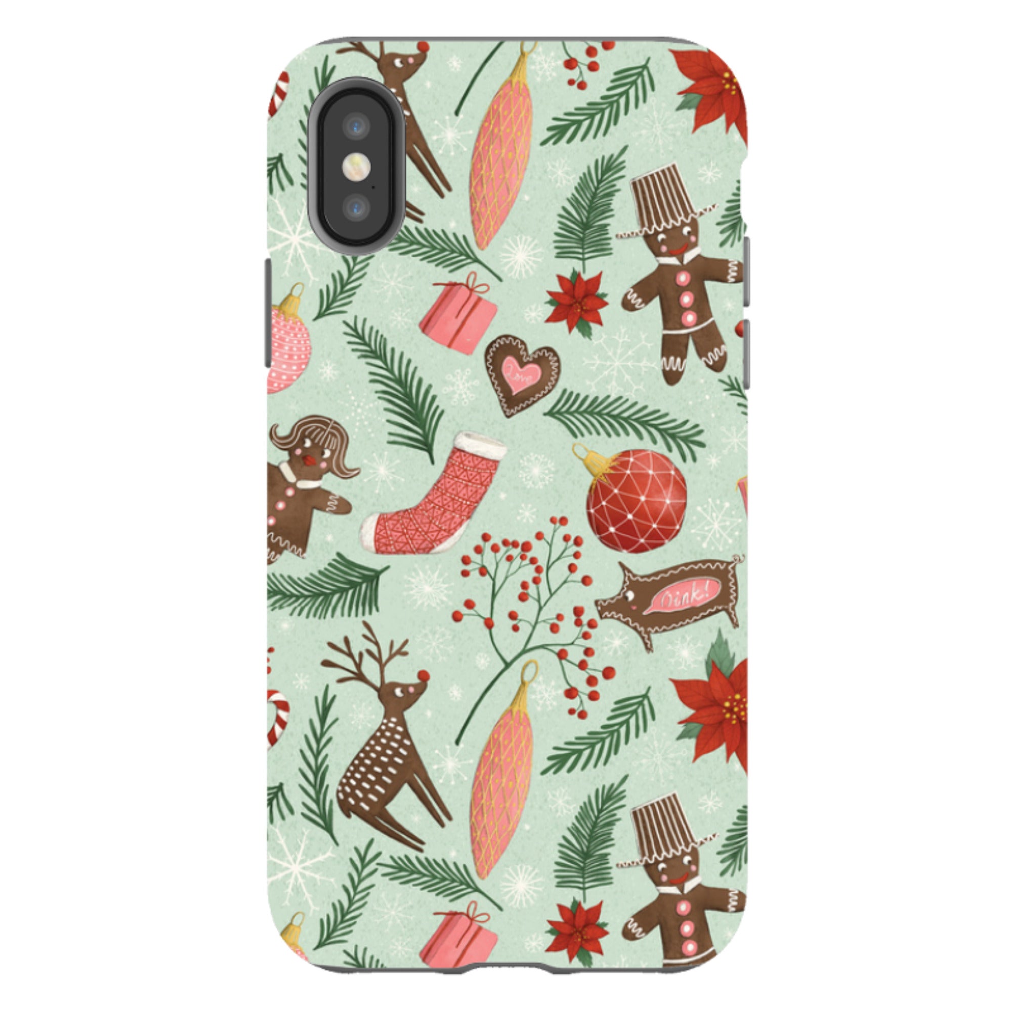 iPhone Tough Case - Christmas Feeling By Maja Lindberg
