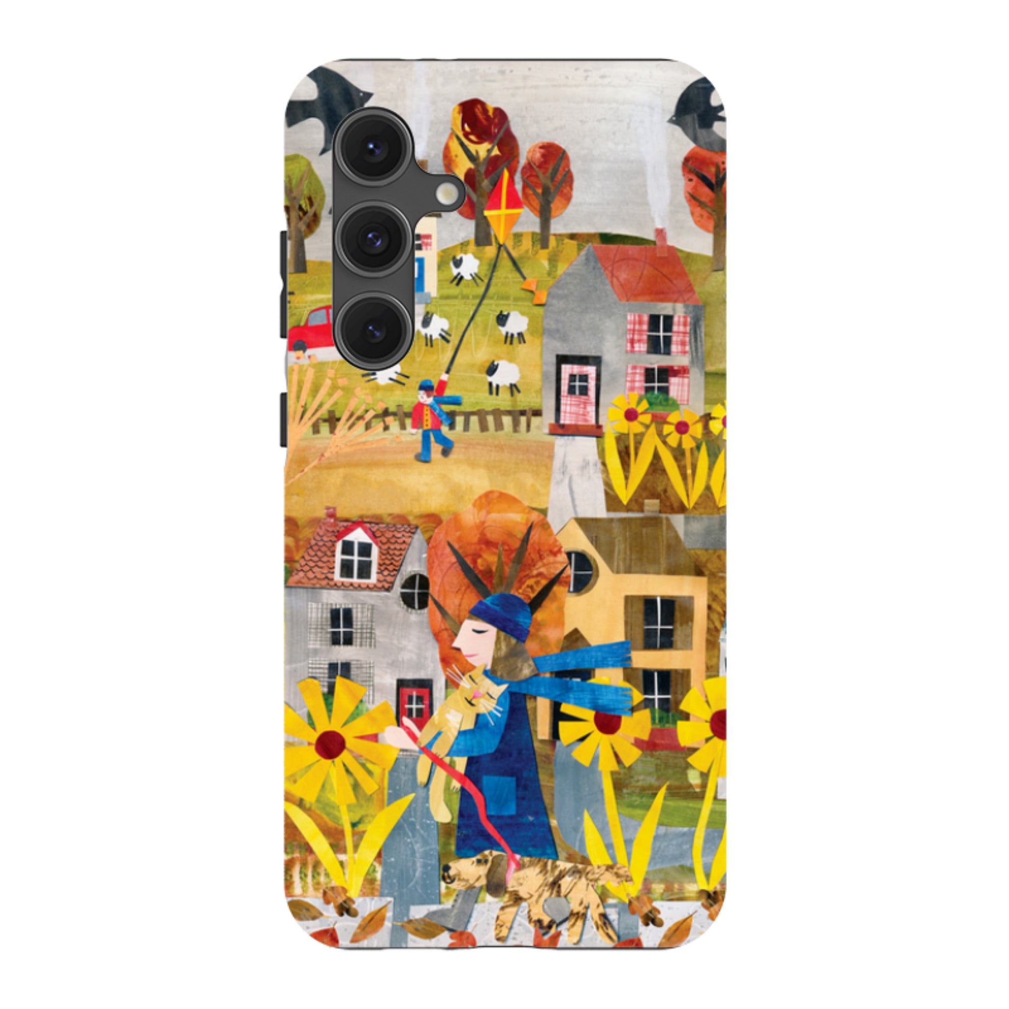 Samsung Tough Case - Autumn Walk By Tracey English
