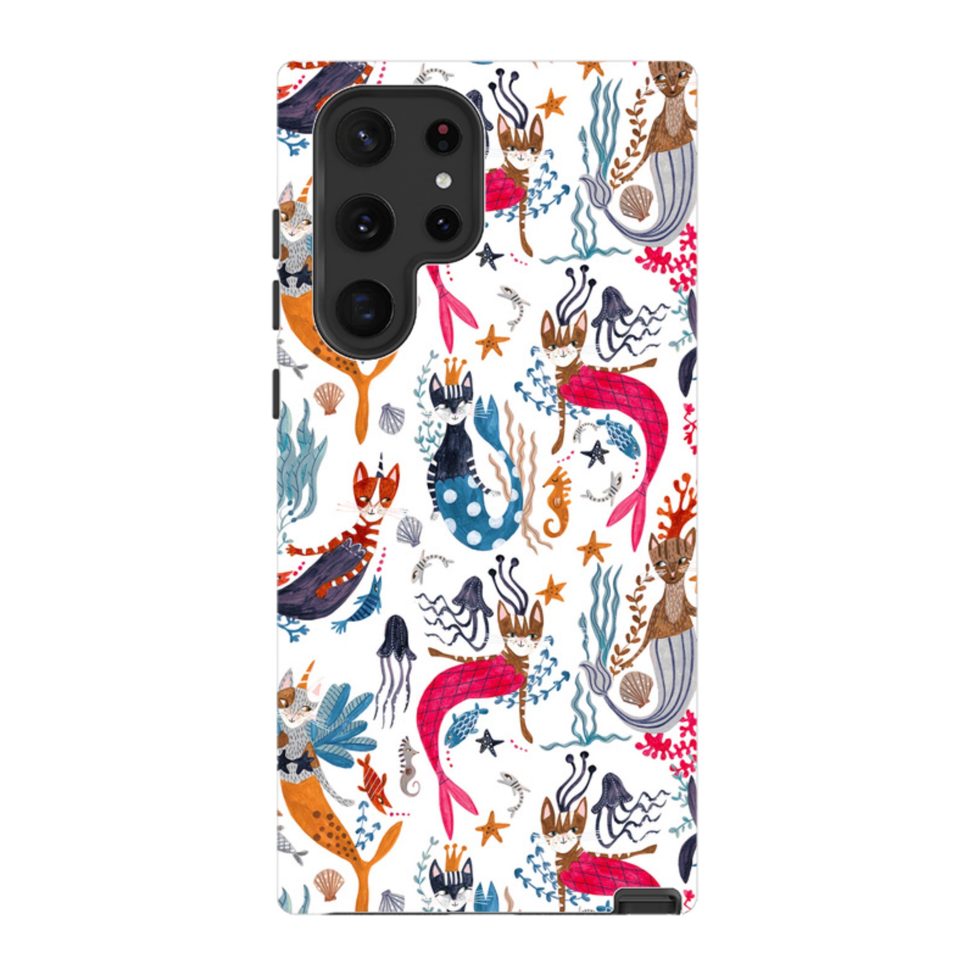 Samsung Tough Case - Cat-Fish By Caroline Bonne Muller