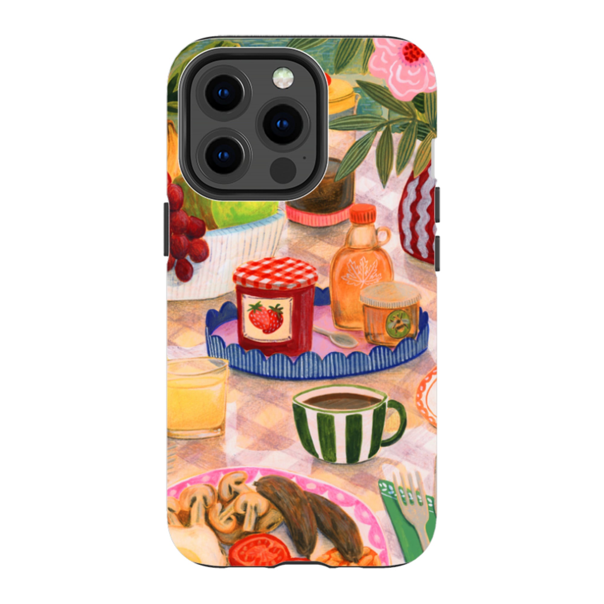 iPhone Tough Case - Holiday Breakfast By Lee Foster Wilson