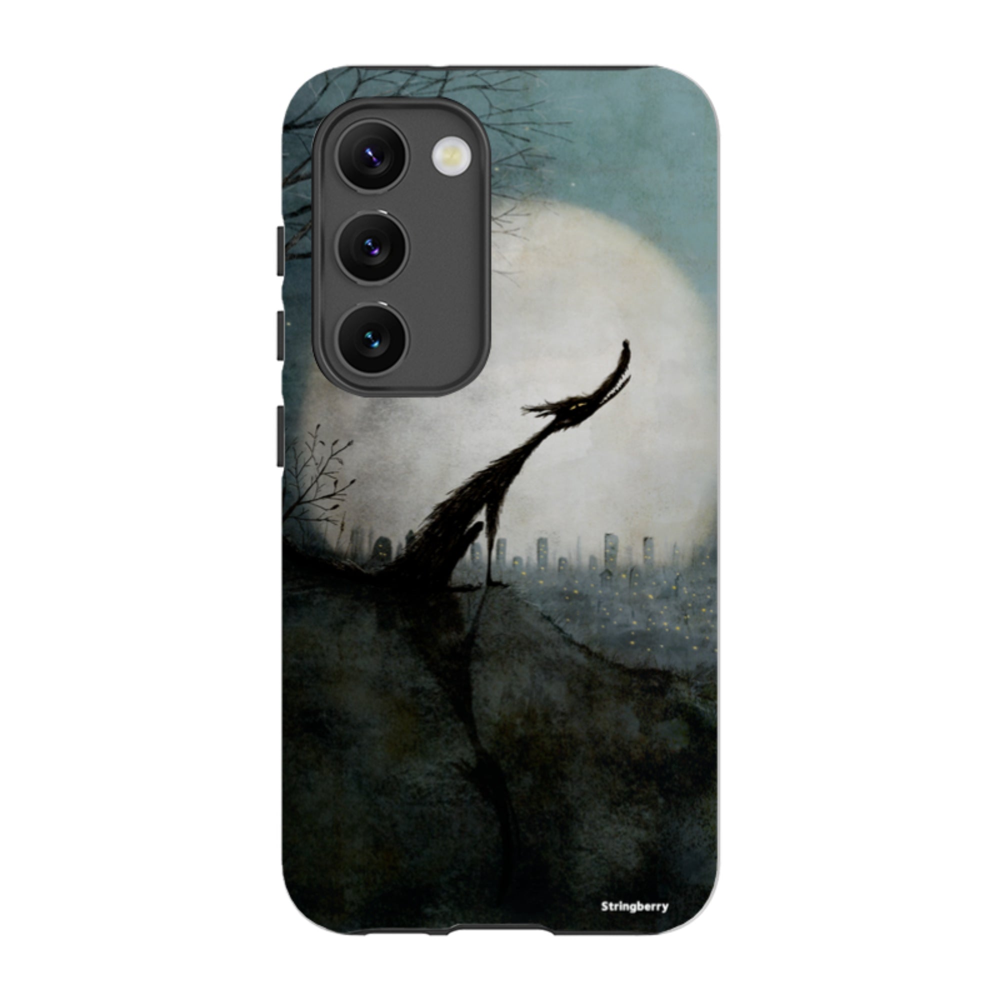 Samsung Tough Case - Wolf Moon By Maja Lindberg