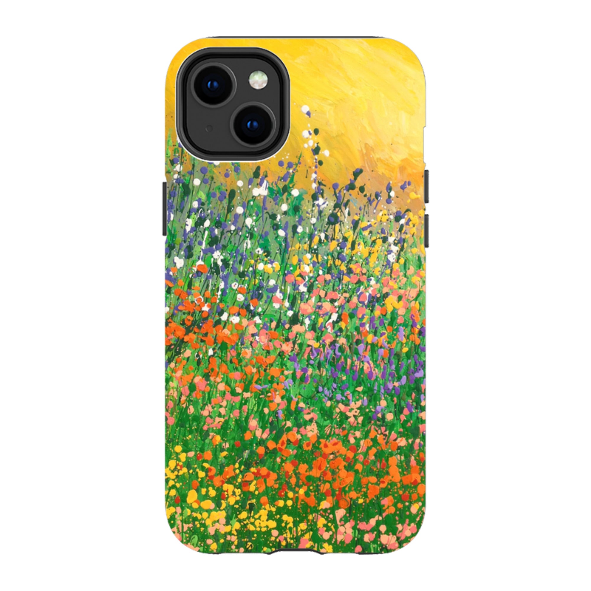 iPhone Tough Case - Sun Garden By Linda Calvert Jacobson