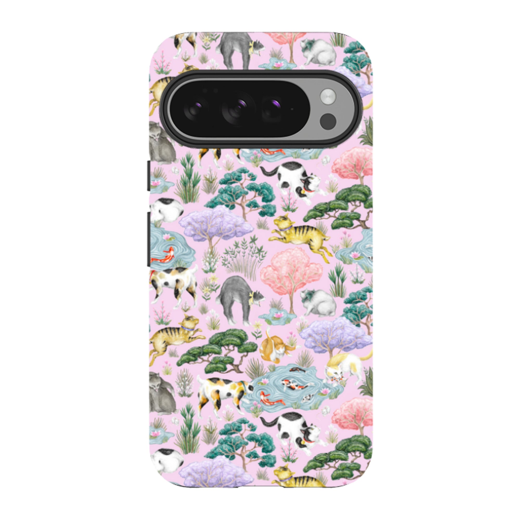 Google Tough Case - Cat Garden By Catherine Rowe