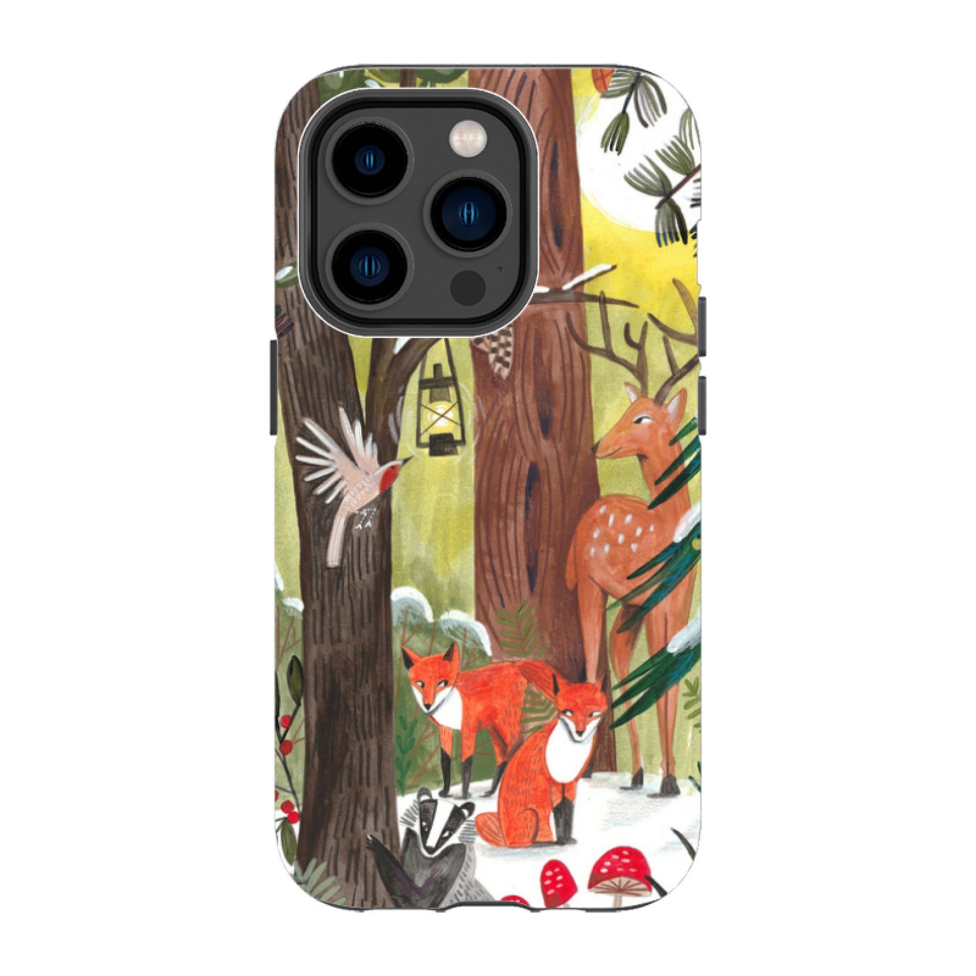 iPhone Tough Case - Winter Wonderland By Caroline Bonne Muller