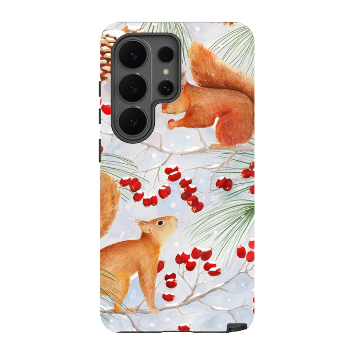 Samsung Tough Case - Red Squirrels By Bex Parkin