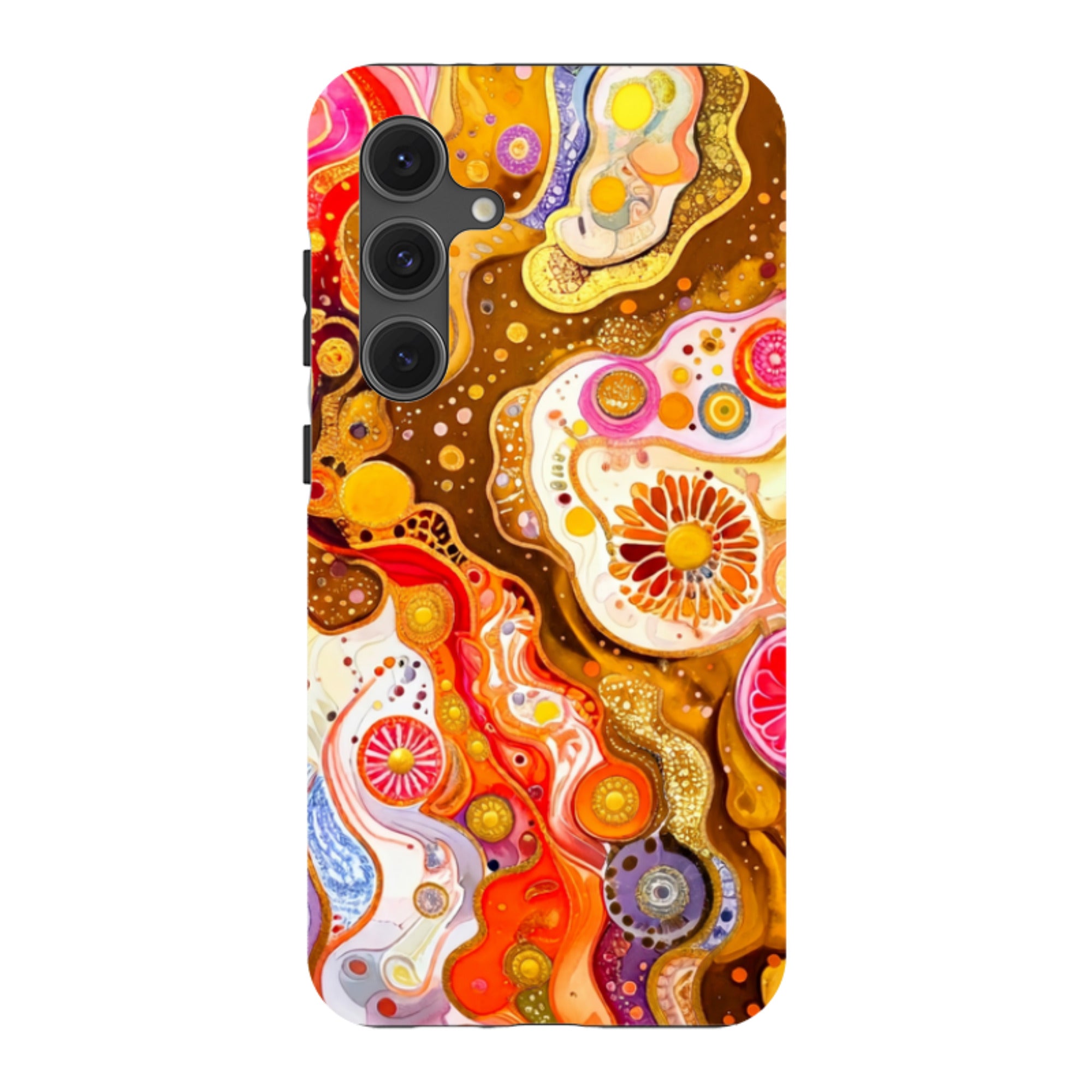 Samsung Tough  Case - Fire Marble