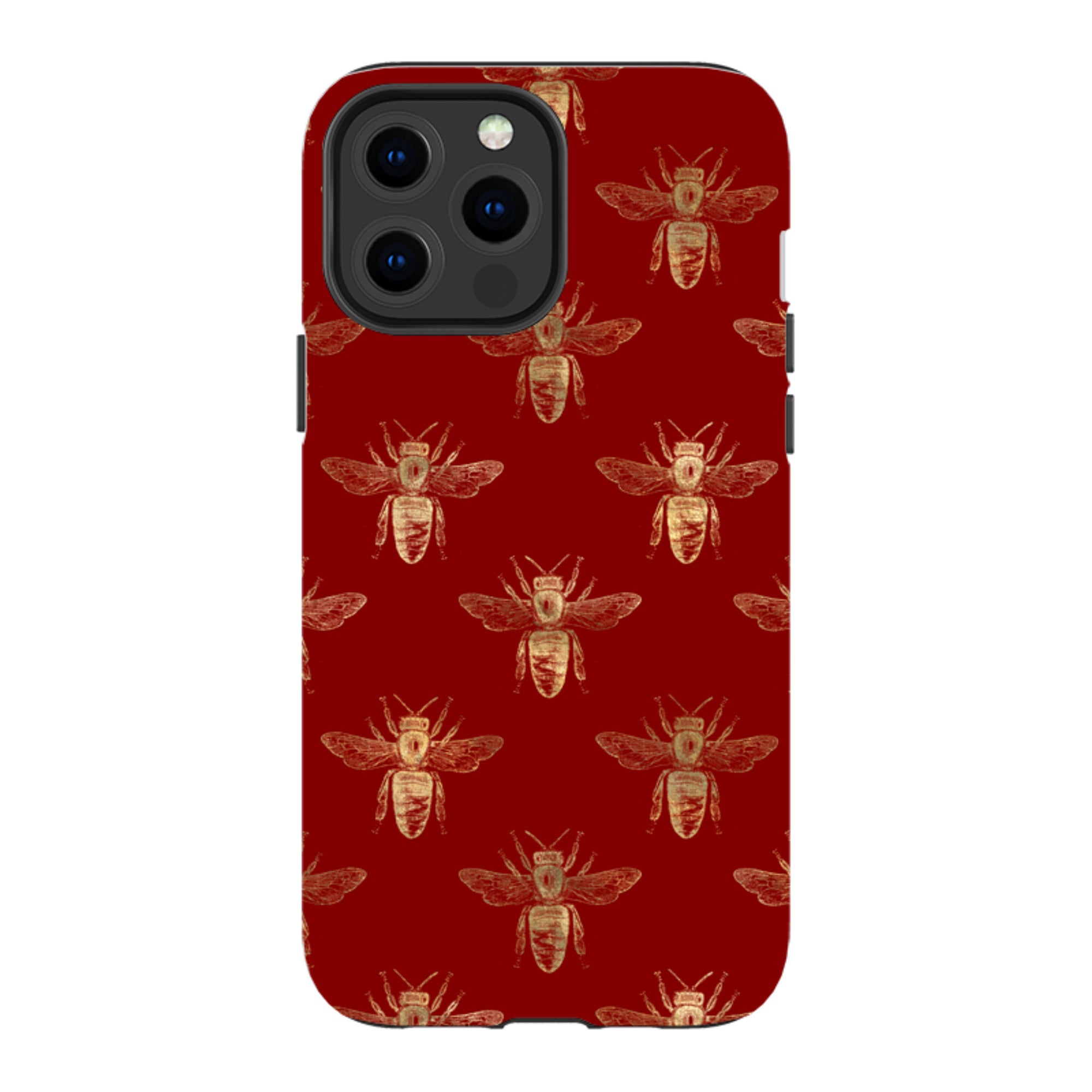 iPhone Tough Case - Red Bees