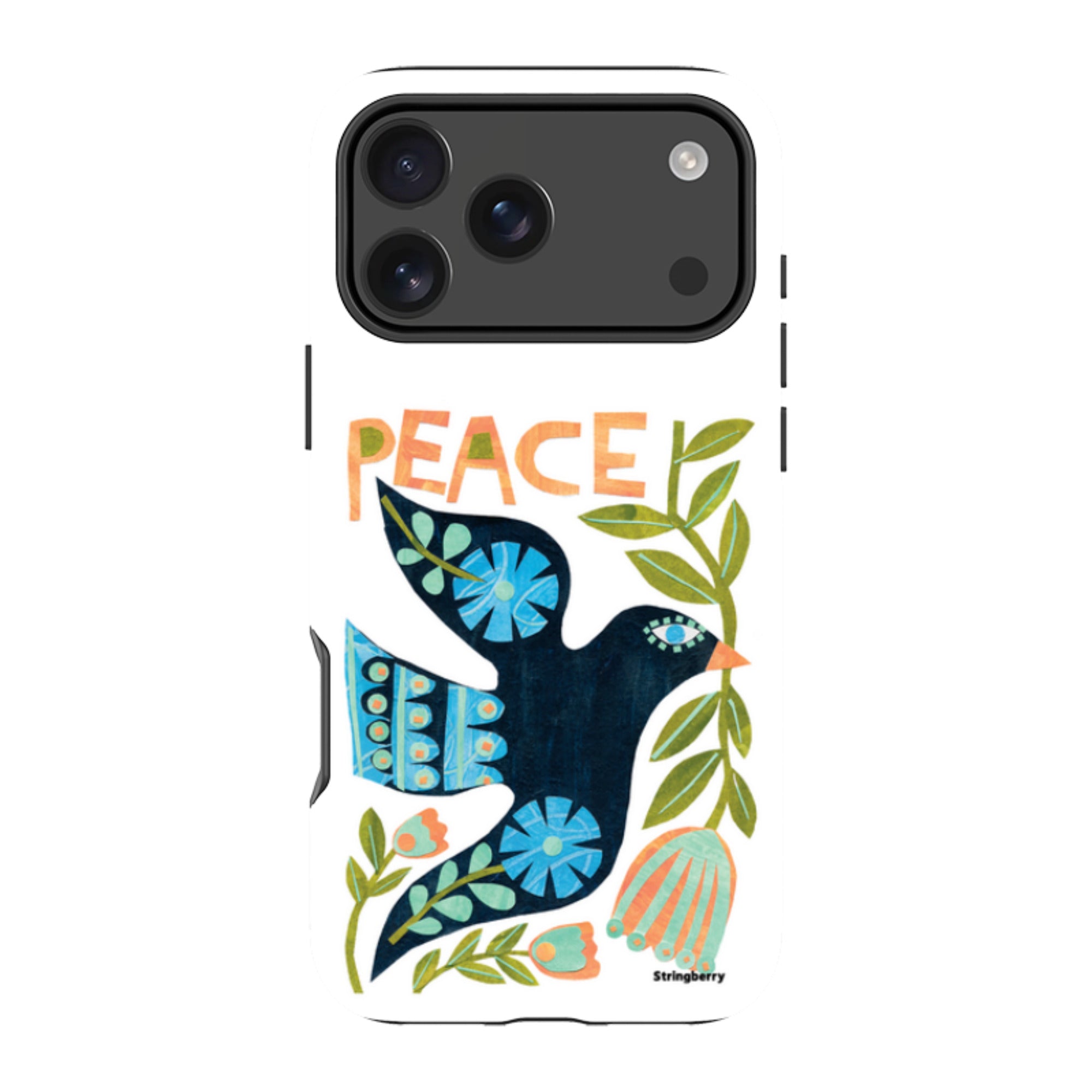 iPhone Tough Case - Peace By Tracey English