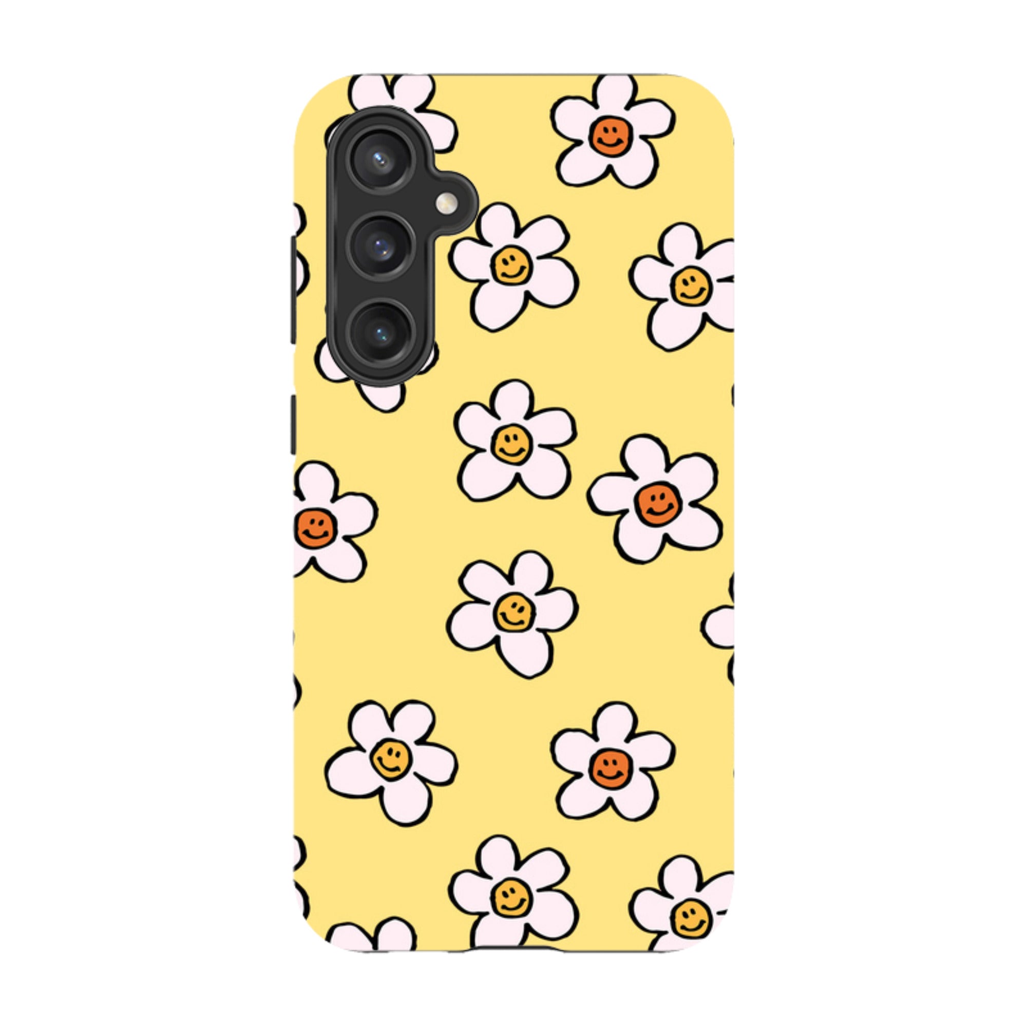 Samsung Tough Case - Smiley Mellow Yellow