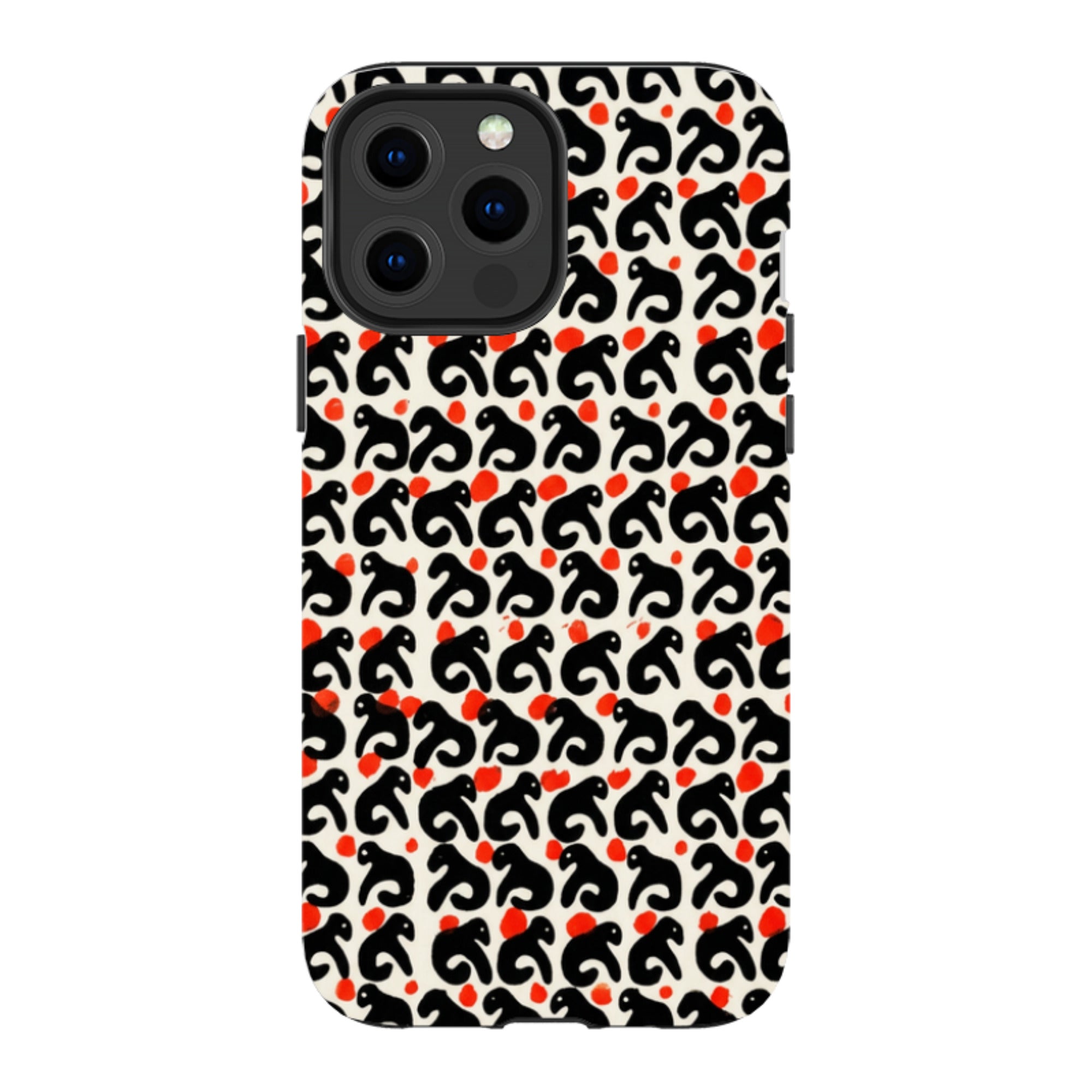iPhone Tough Case - Abstract Cutouts
