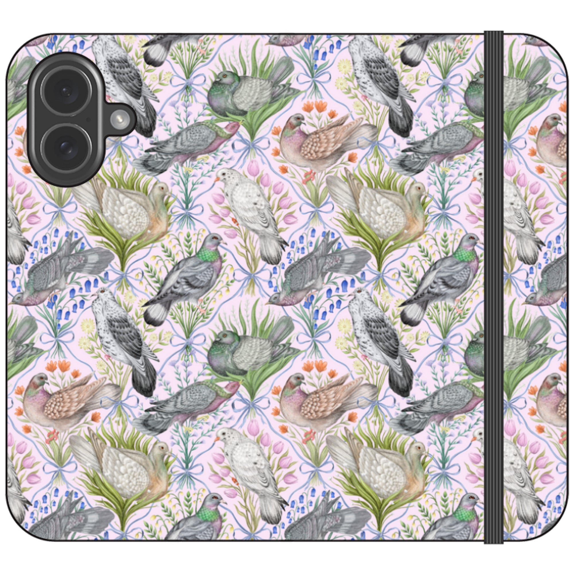 Pigeon Pals Wallet Case By Catherine Rowe