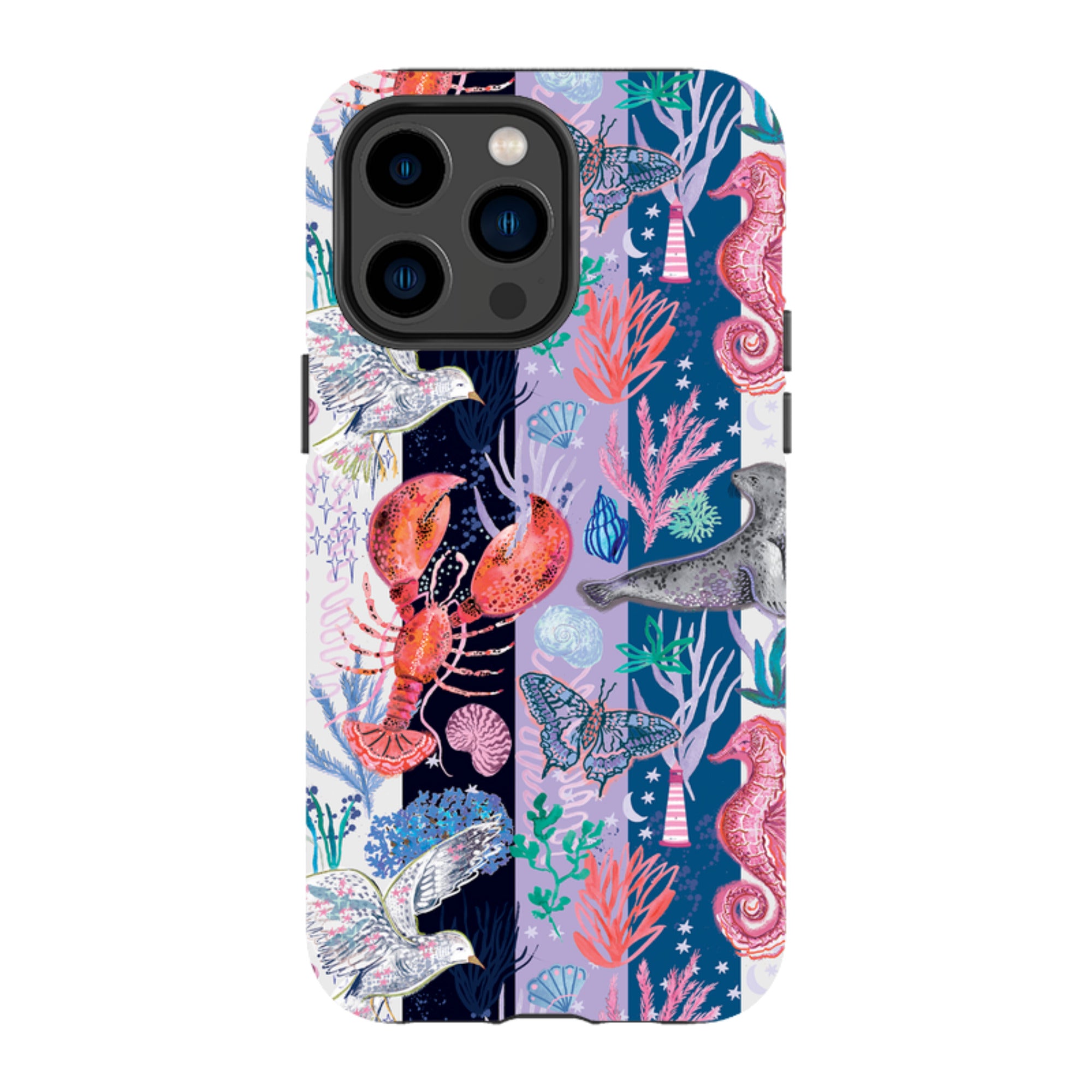 iPhone Case - Coastal Calling Stripe II By Emma Frances Grant