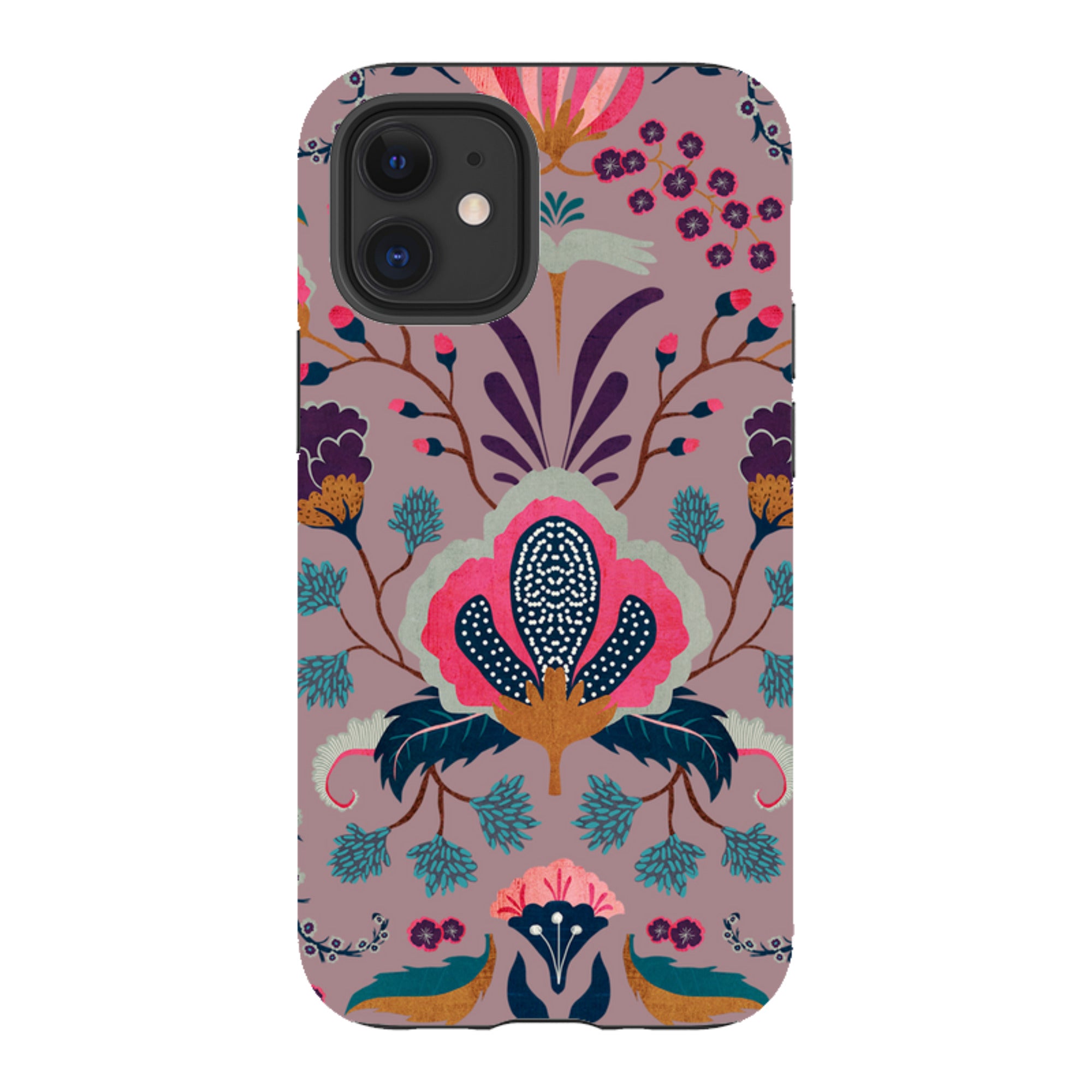 iPhone Tough Case - Folk Floral III By Katherine Quinn