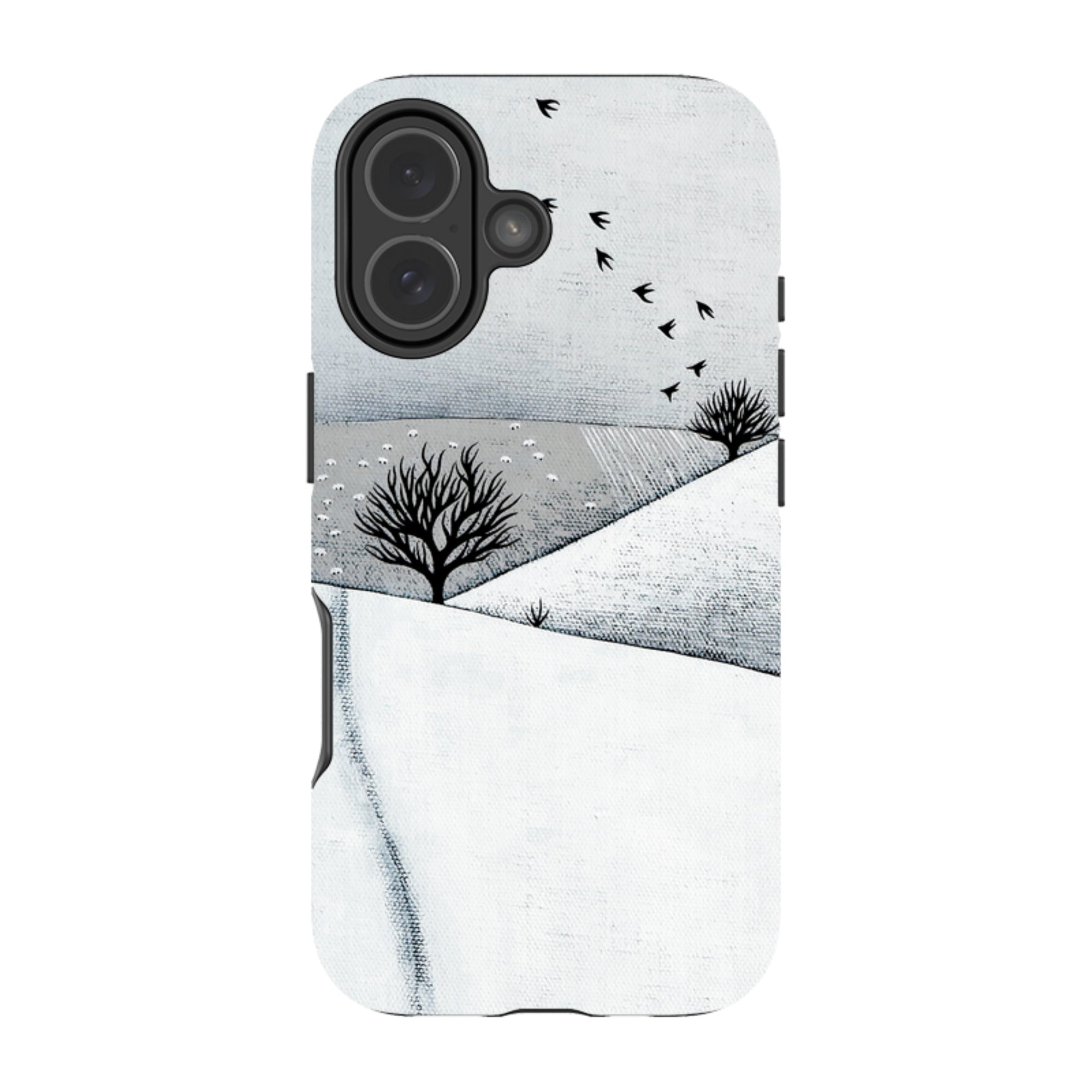 iPhone Tough Case - Snowy Landscape By Natasha Newton