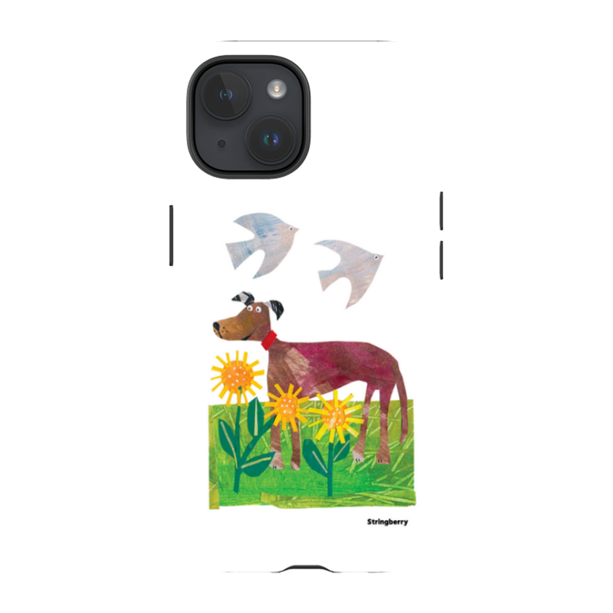 iPhone Tough Case - Days Of Dogs I By Tracey English