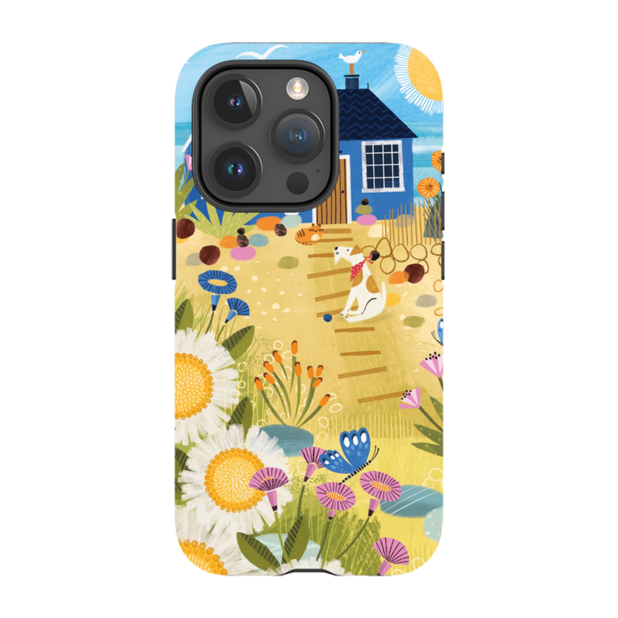 iPhone MagSafe Tough Case - Beach House By Ali Brookes