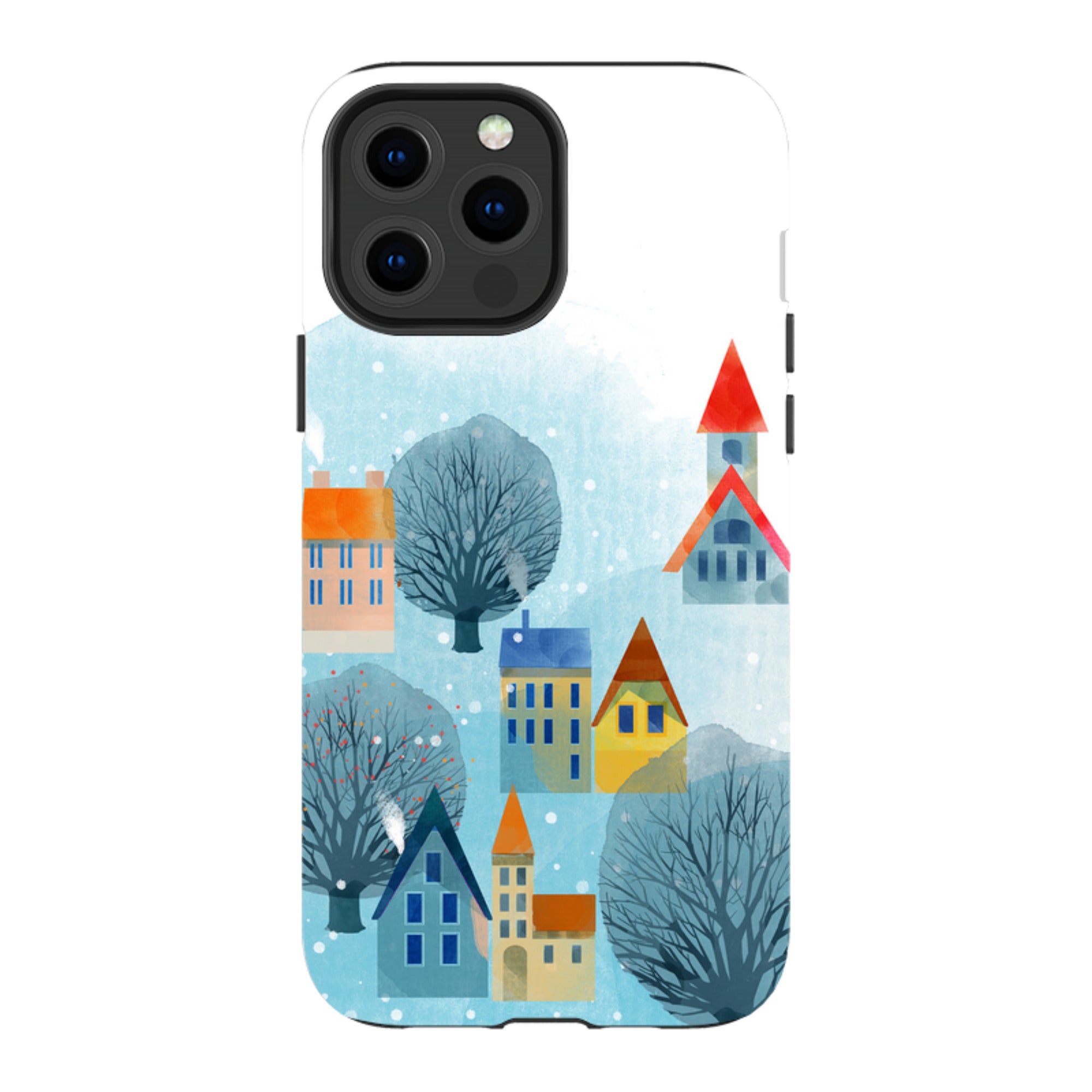iPhone Tough Case - Snowy Hills