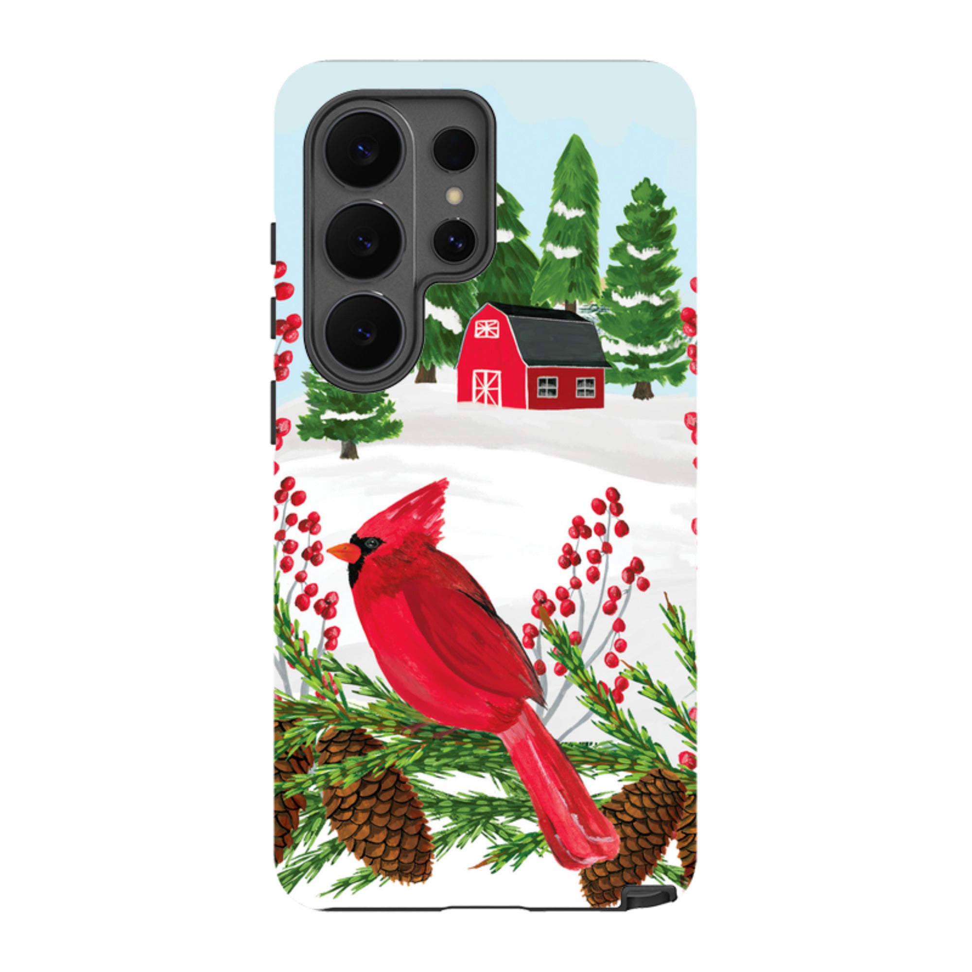 Samsung Tough Case - Countryside Christmas By Abby Jacobs