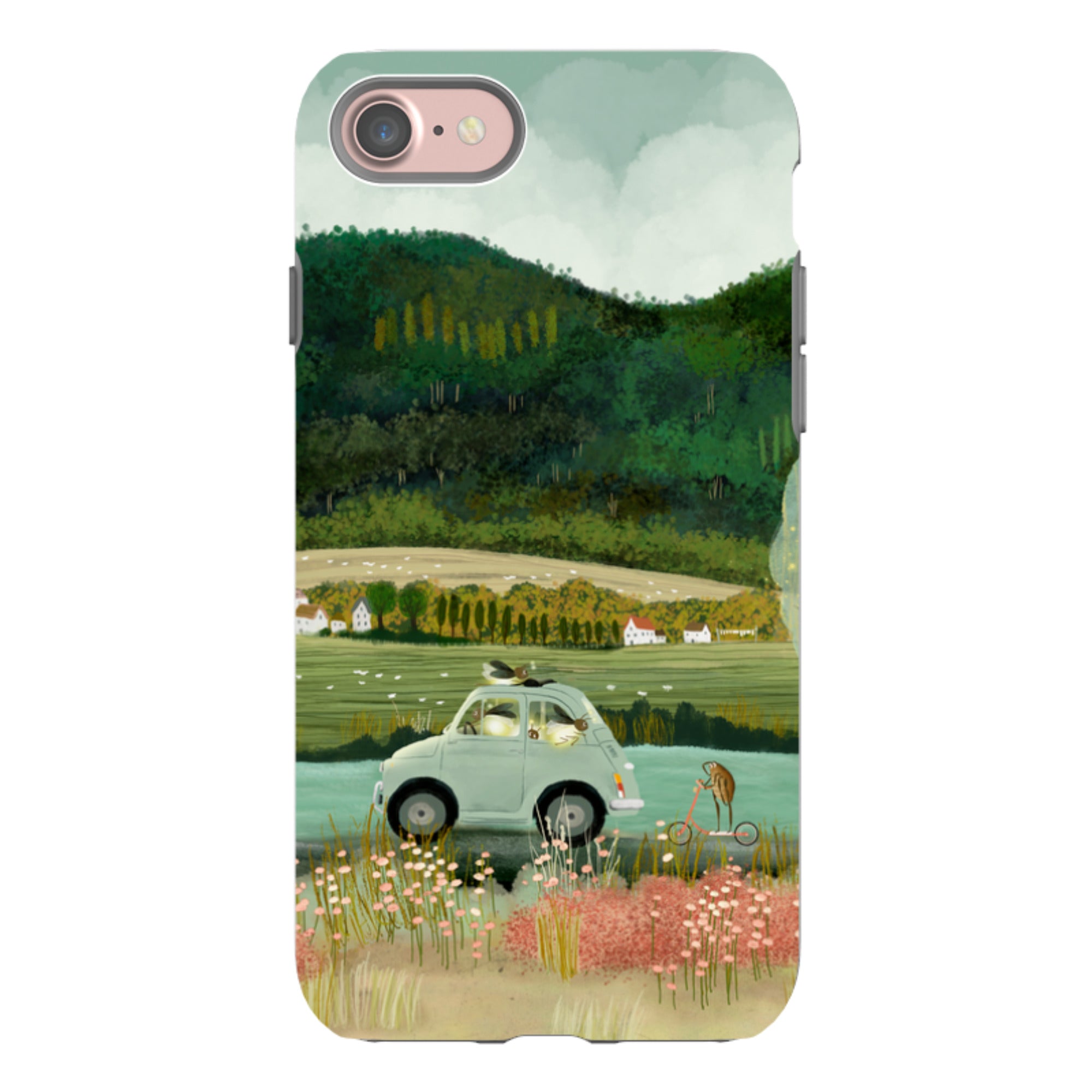 iPhone Tough Case - Lightening Bugs By Katherine Quinn