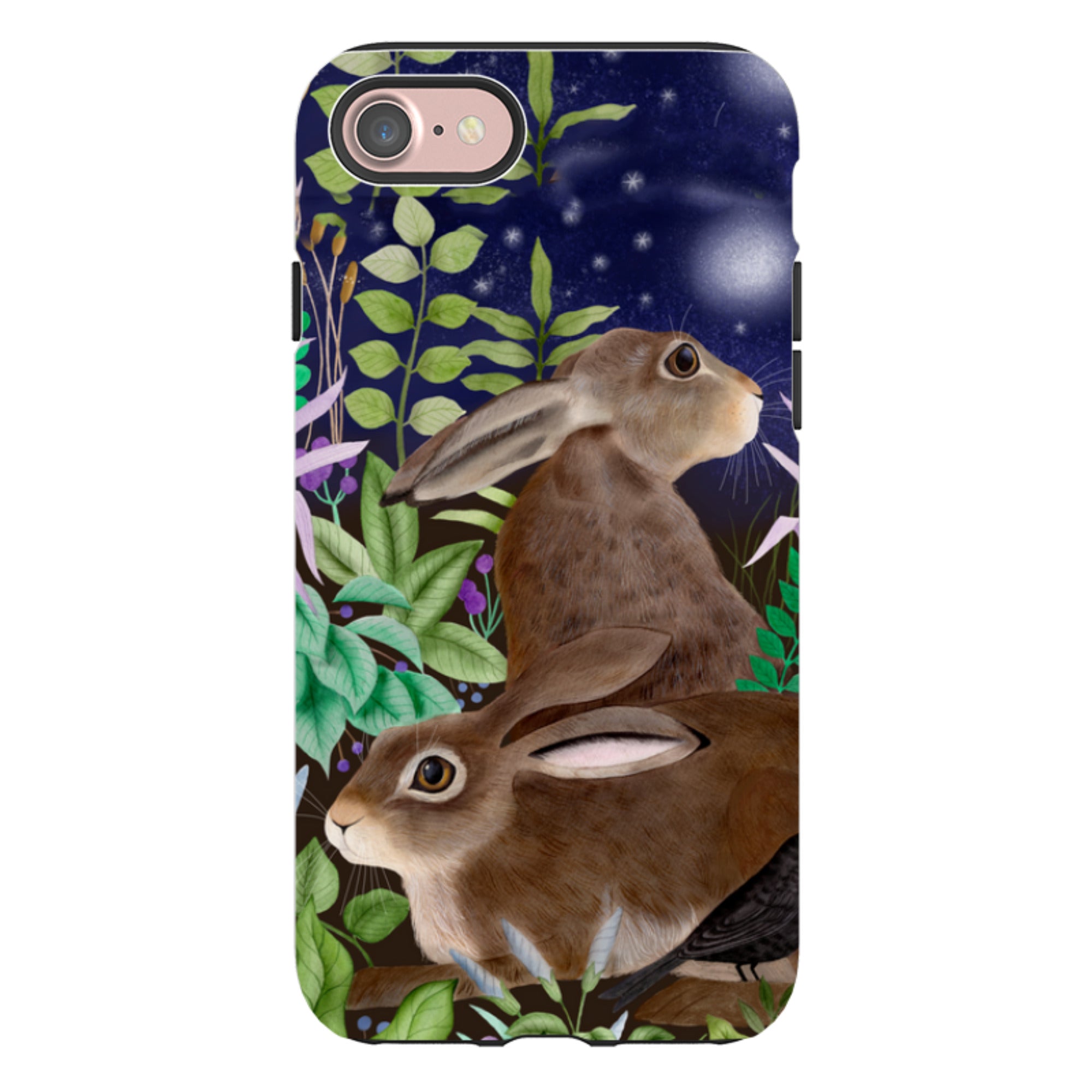 iPhone Tough Case - Hares By Bex Parkin