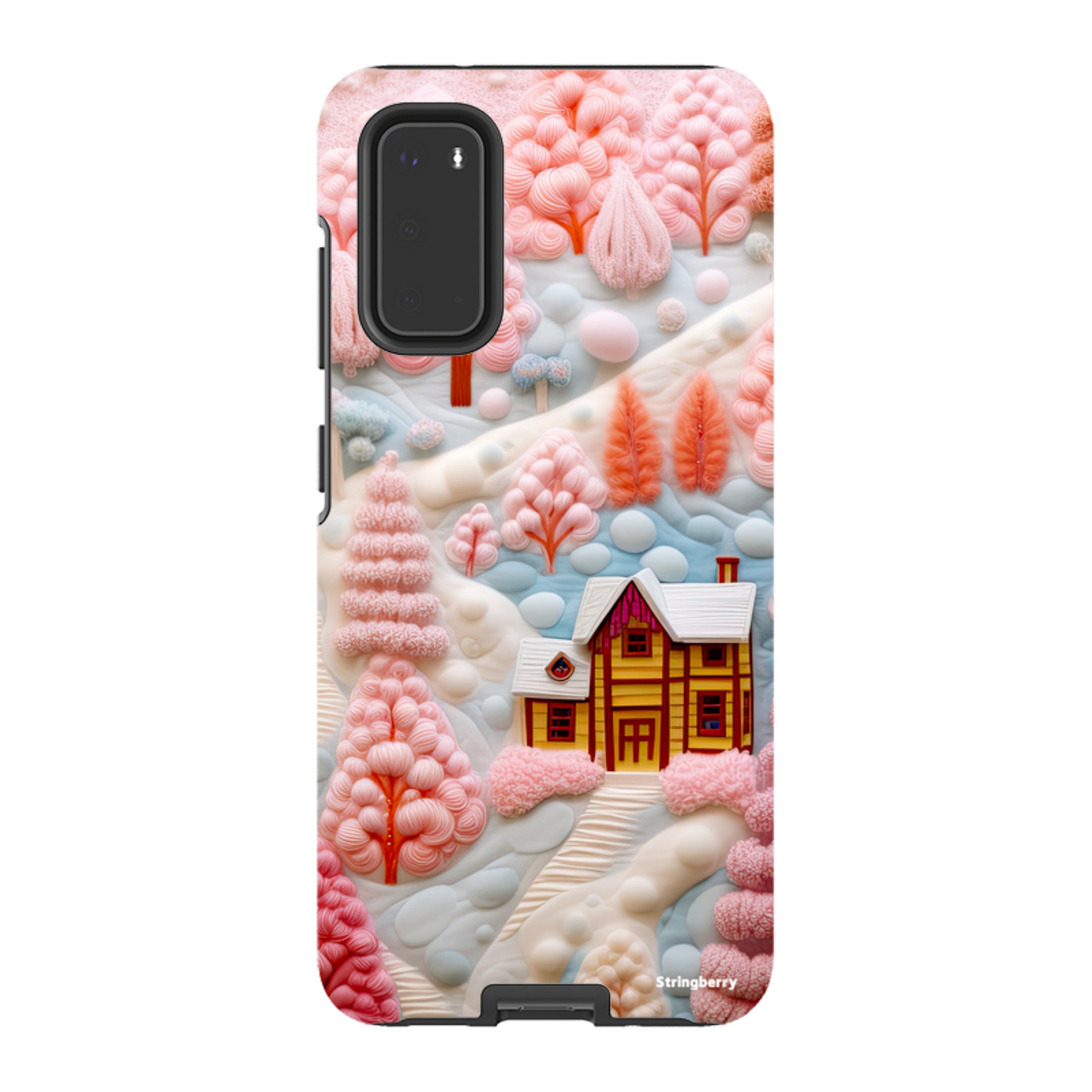 Samsung Tough Case - Embroidery Christmas