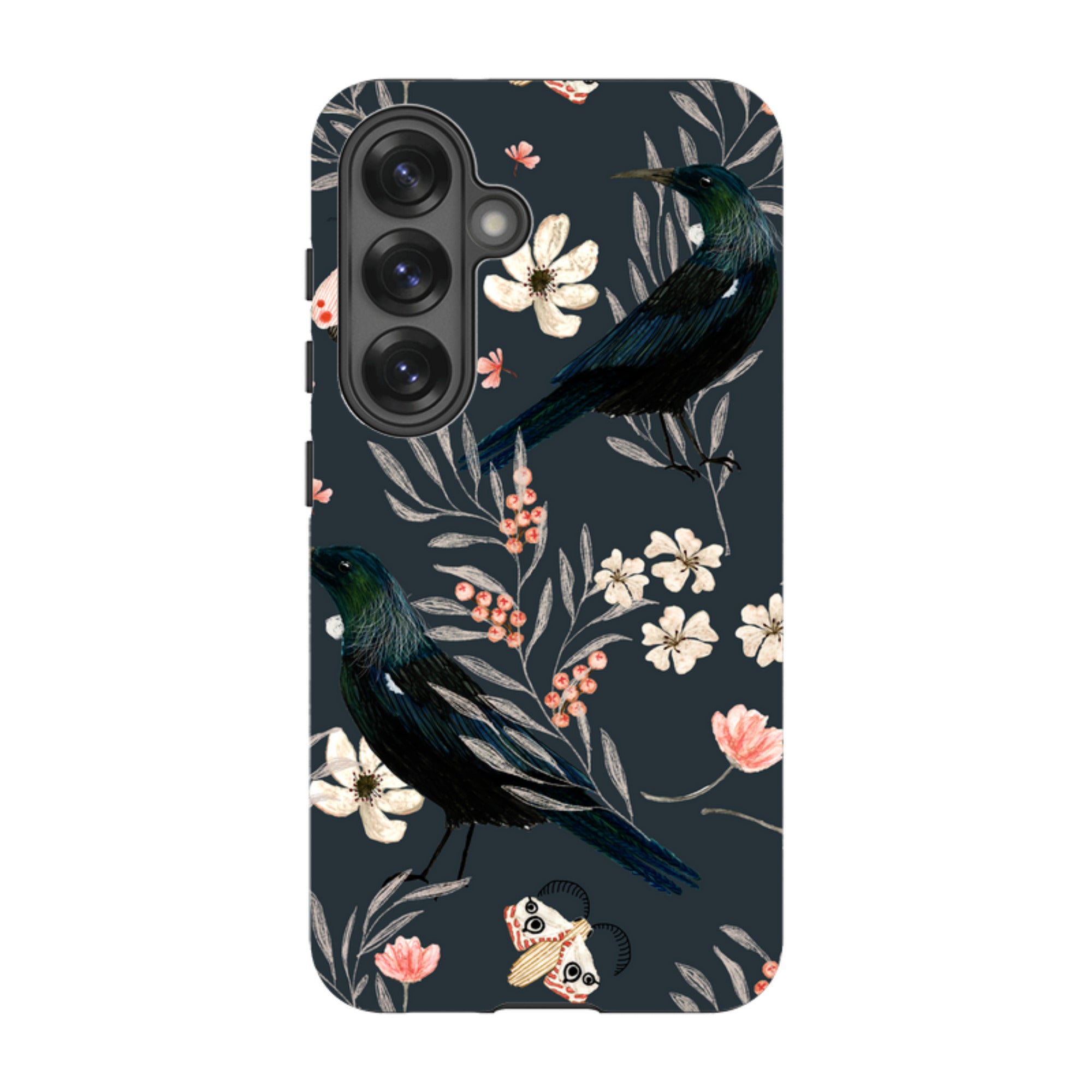 Samsung Tough Case - Moths And Tuis By Katherine Quinn