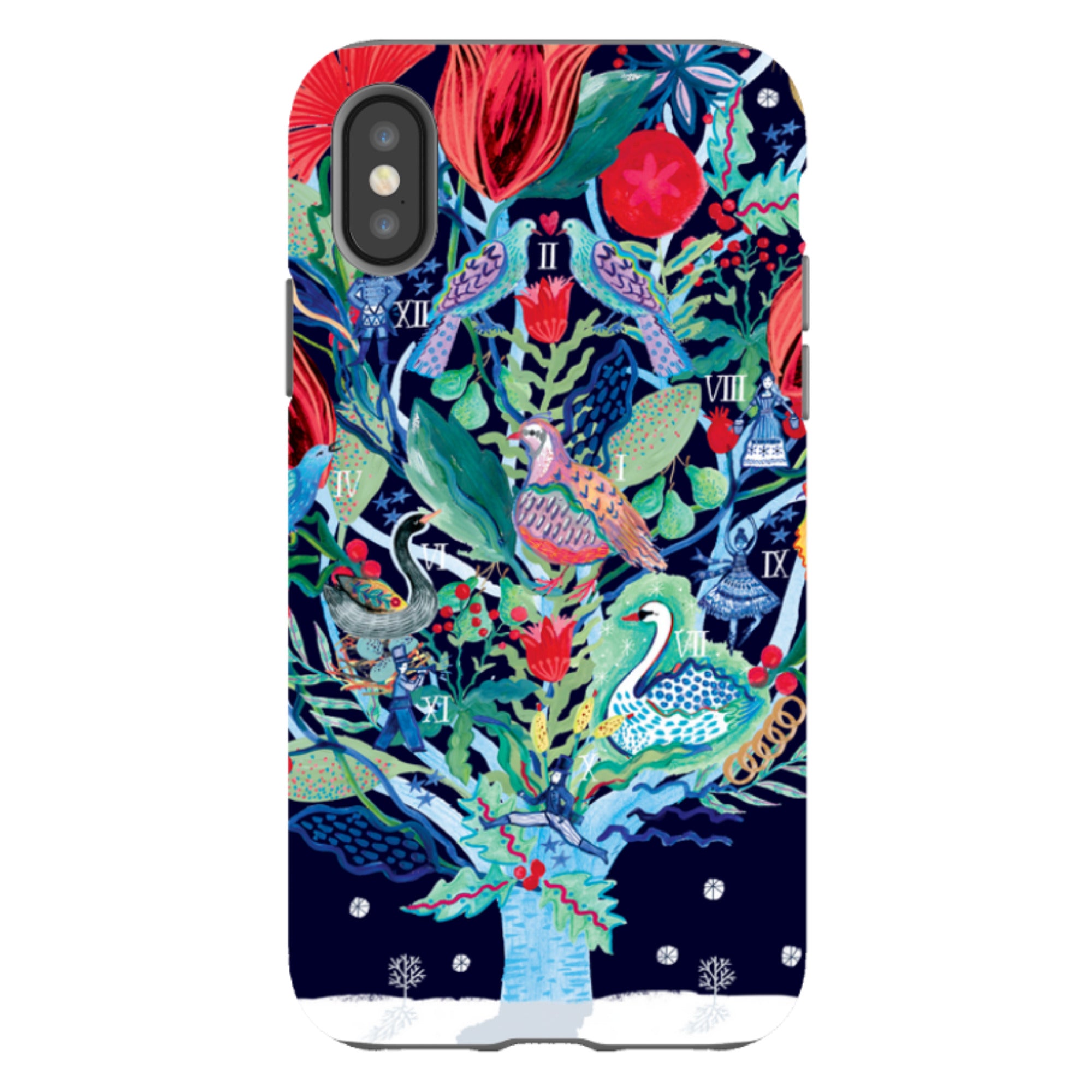 iPhone Tough Case - Christmas Days III By Emma Frances Grant