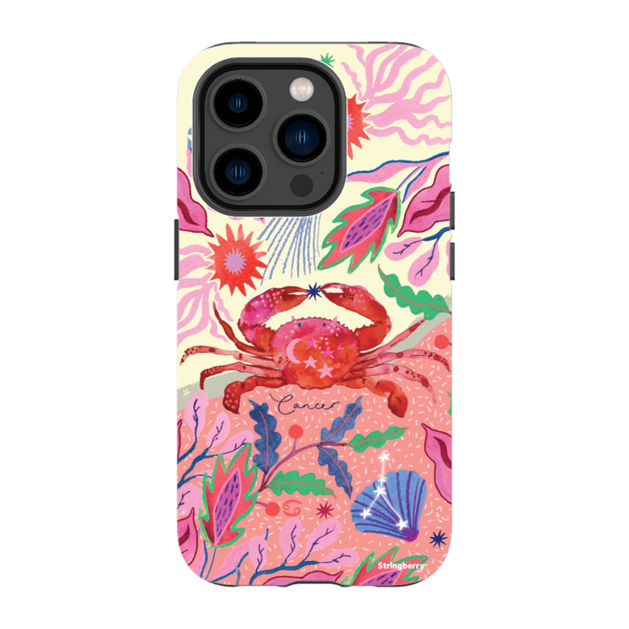 iPhone Tough Case - Cancer By Emma Frances Grant