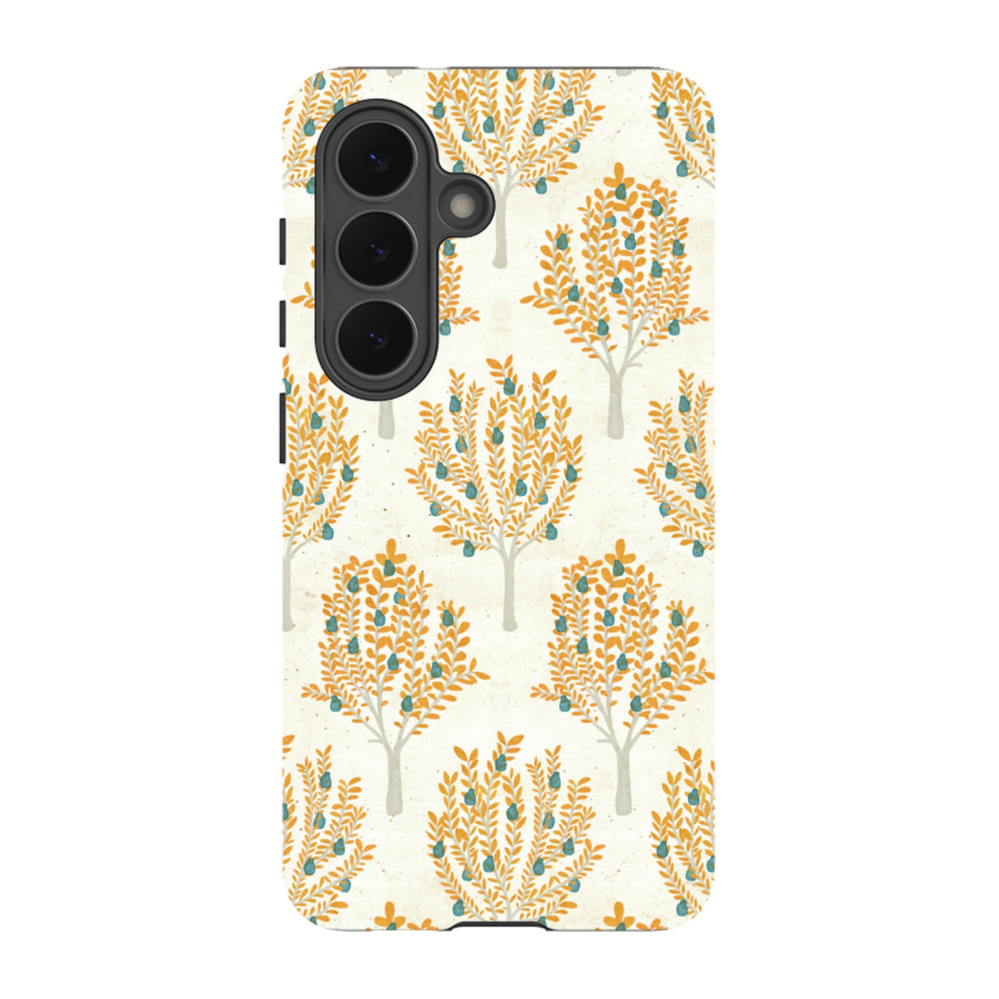 Samsung Tough Case - Pear Trees Cream By Katherine Quinn