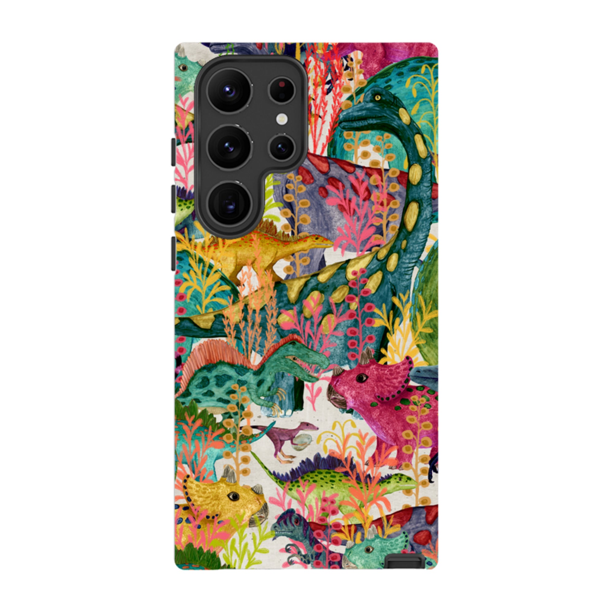 Samsung Tough Case - Dinosaur Jamboree By Katherine Quinn