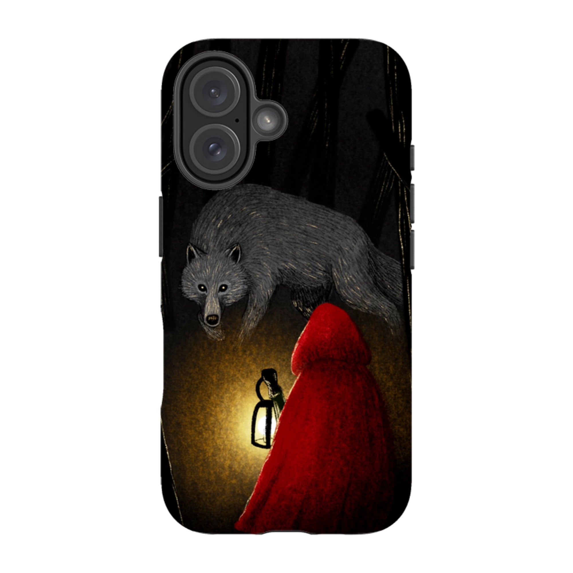 iPhone Tough Case - Riding Hood By Anna Stead