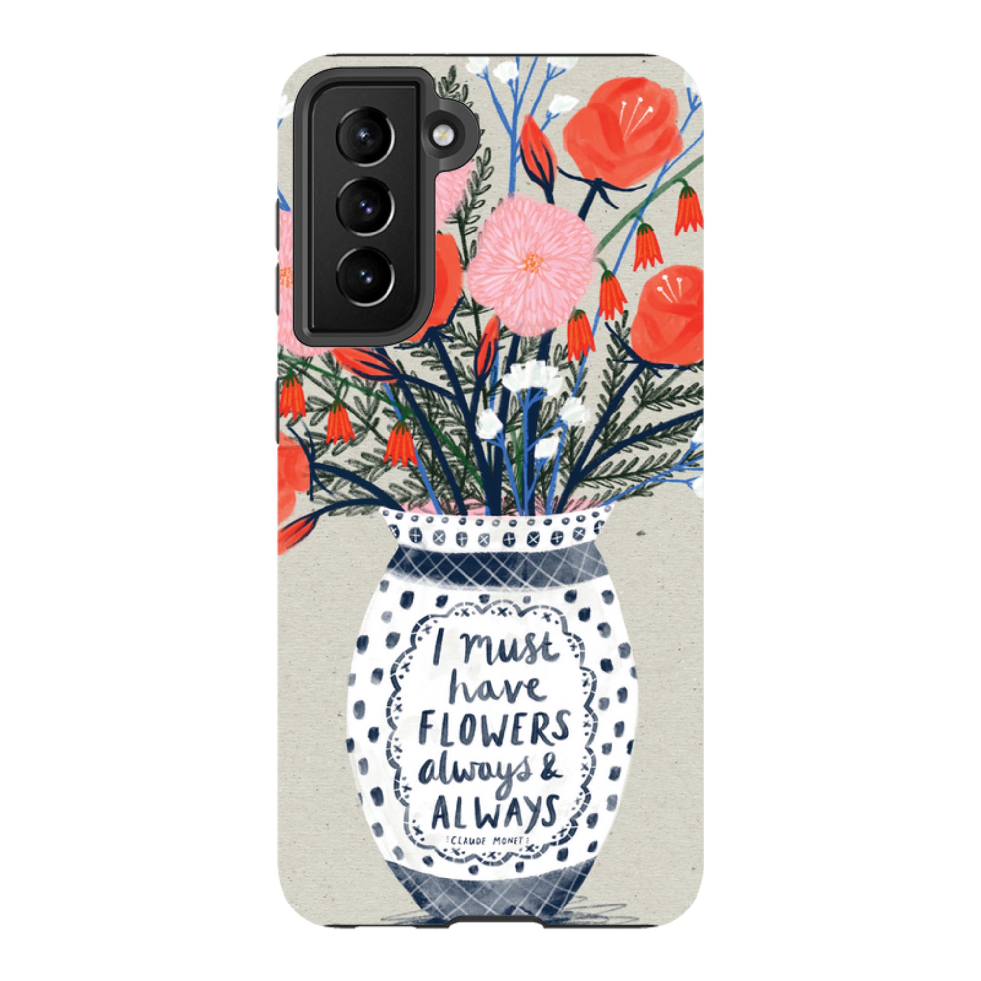 Samsung Tough Case - Flowers Always By Lee Foster Wilson