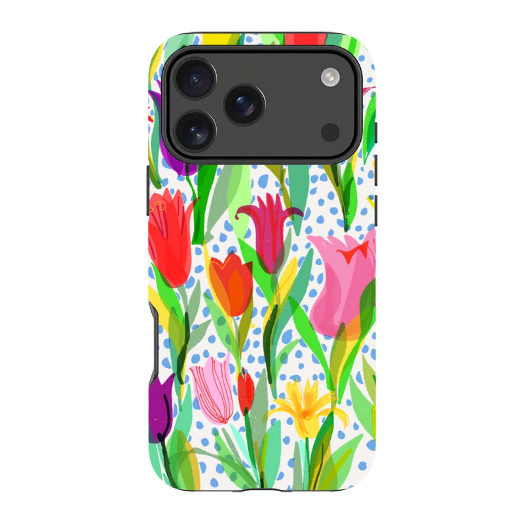 iPhone Tough Case - Tulips By Sarah Campbell