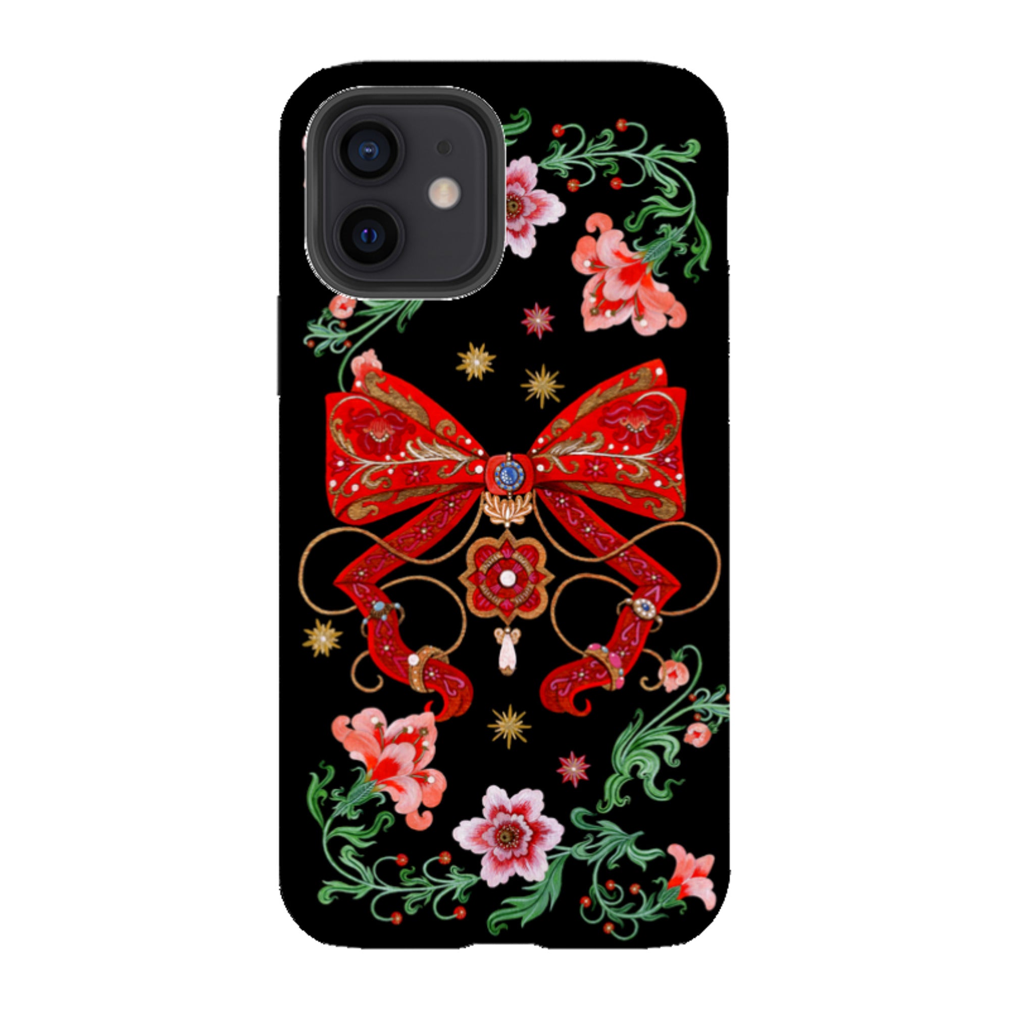 iPhone Tough  Case - Five Gold Ring By Maria Matos