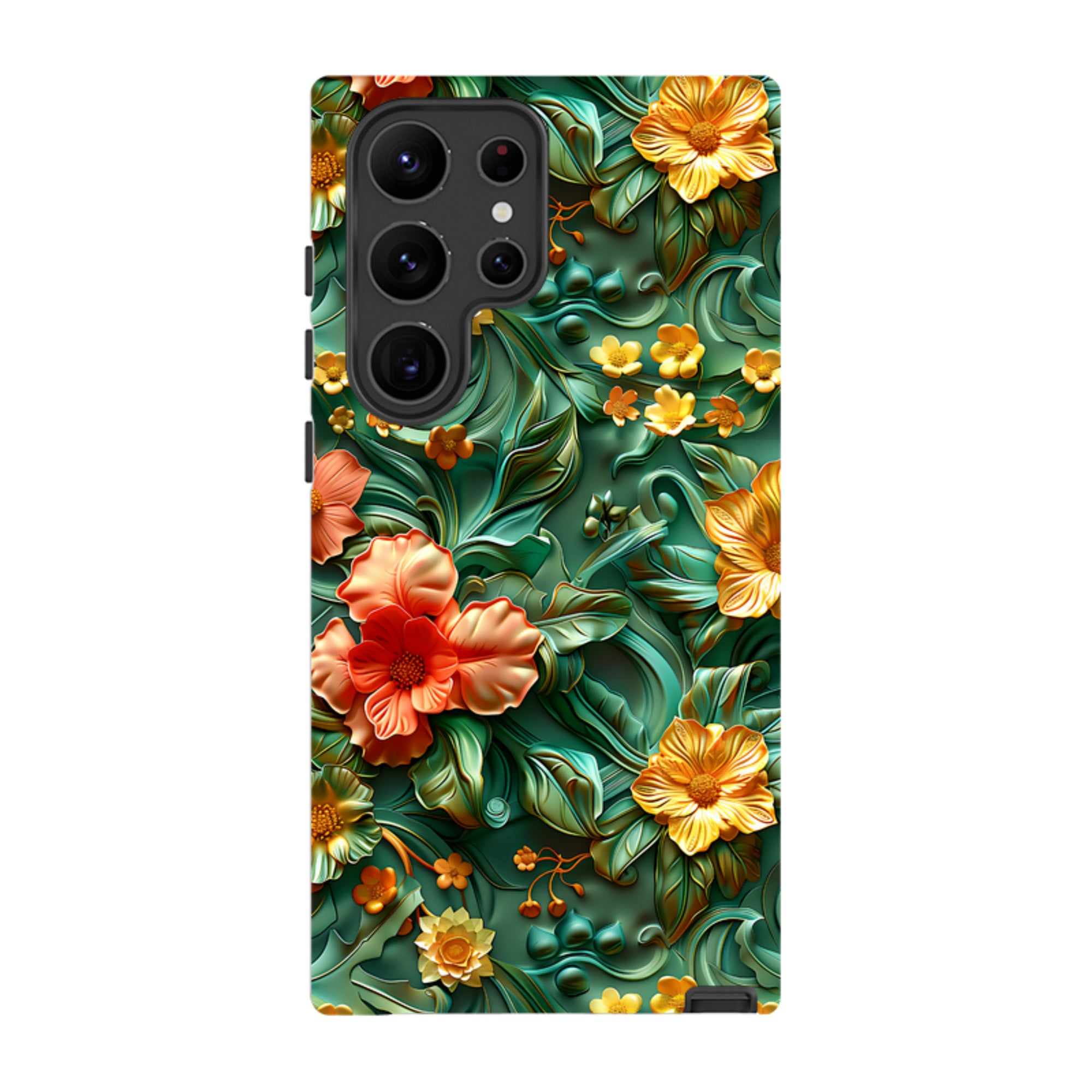 Samsung Tough Case - Jade Floral