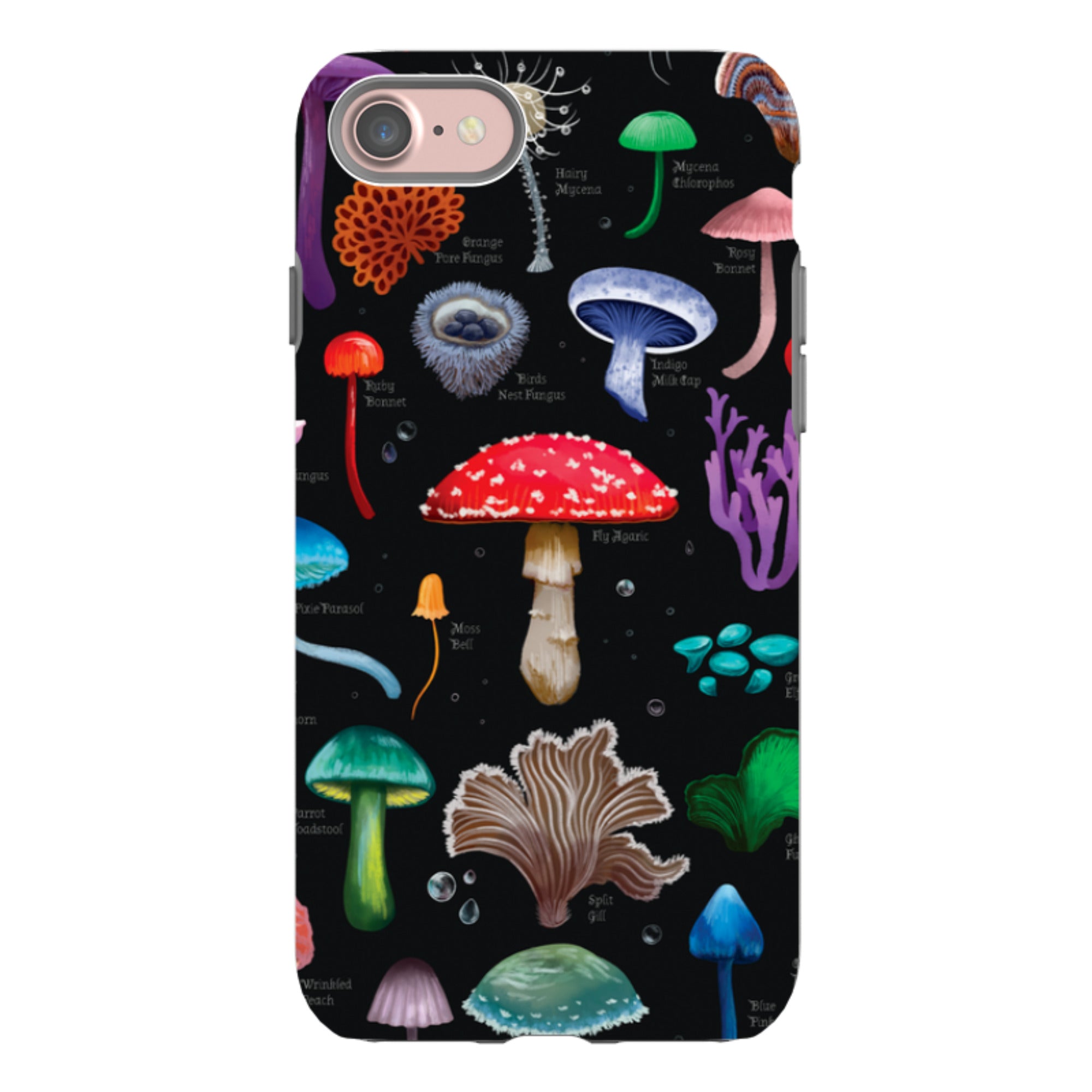 iPhone Tough Case - Mushrooms By Anna Stead