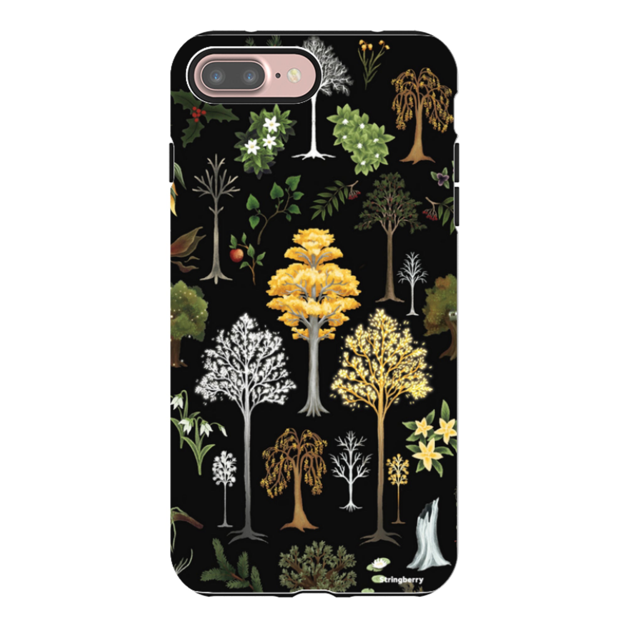 iPhone Tough Case - Fantasy Herbal  By Anna Stead