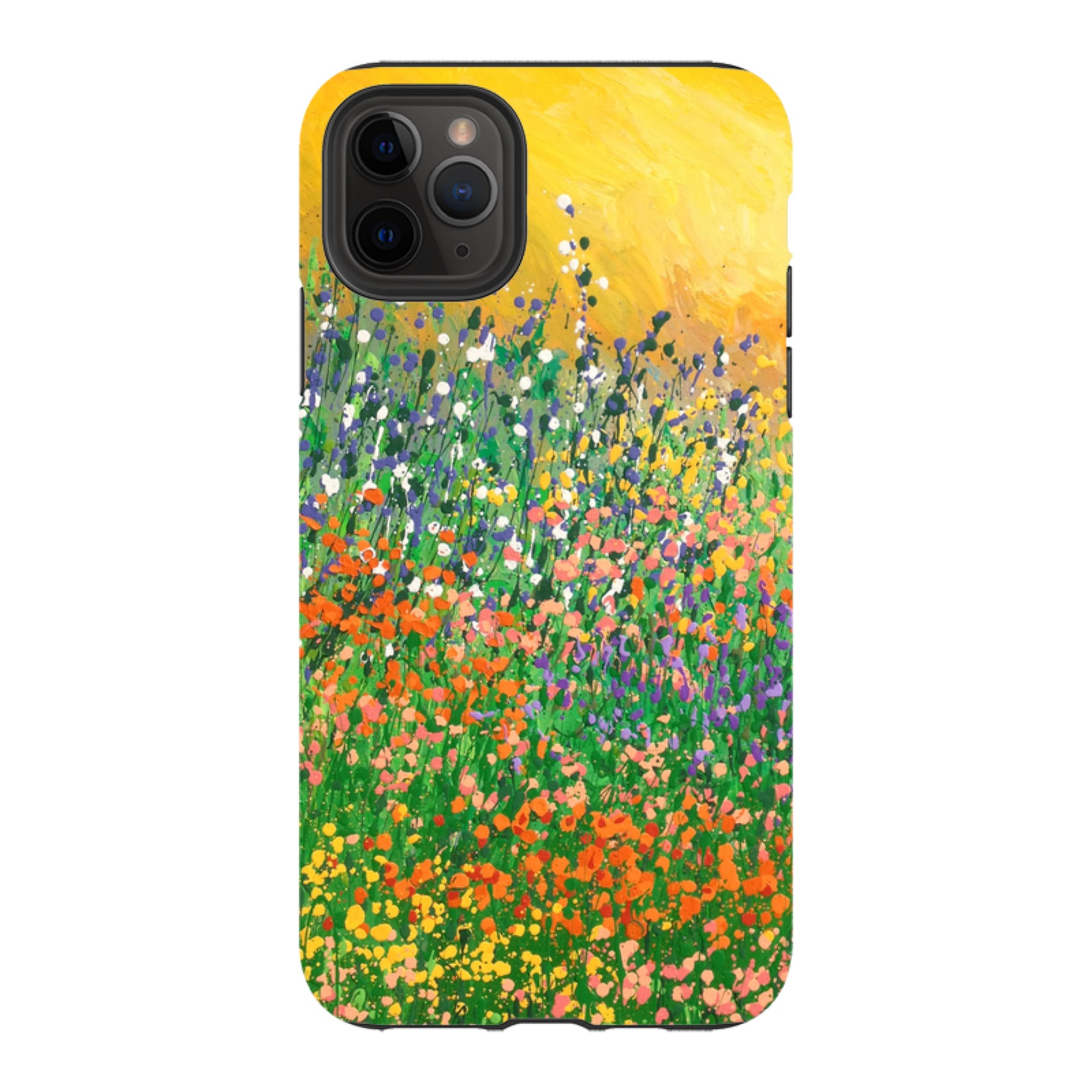 iPhone Tough Case - Sun Garden By Linda Calvert Jacobson