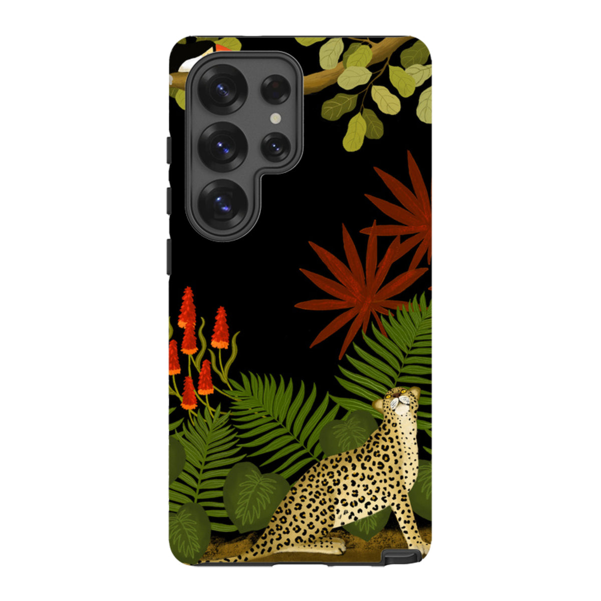 Samsung Tough Case - Toucan Leopard By Bex Parkin