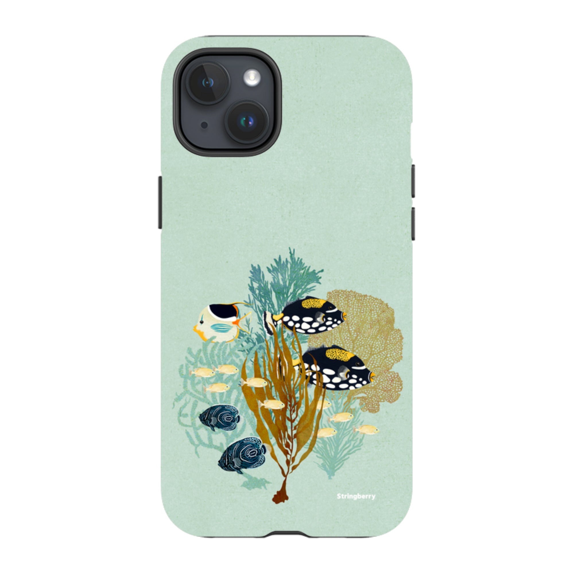 iPhone Tough Case - Fish Town By Katherine Quinn