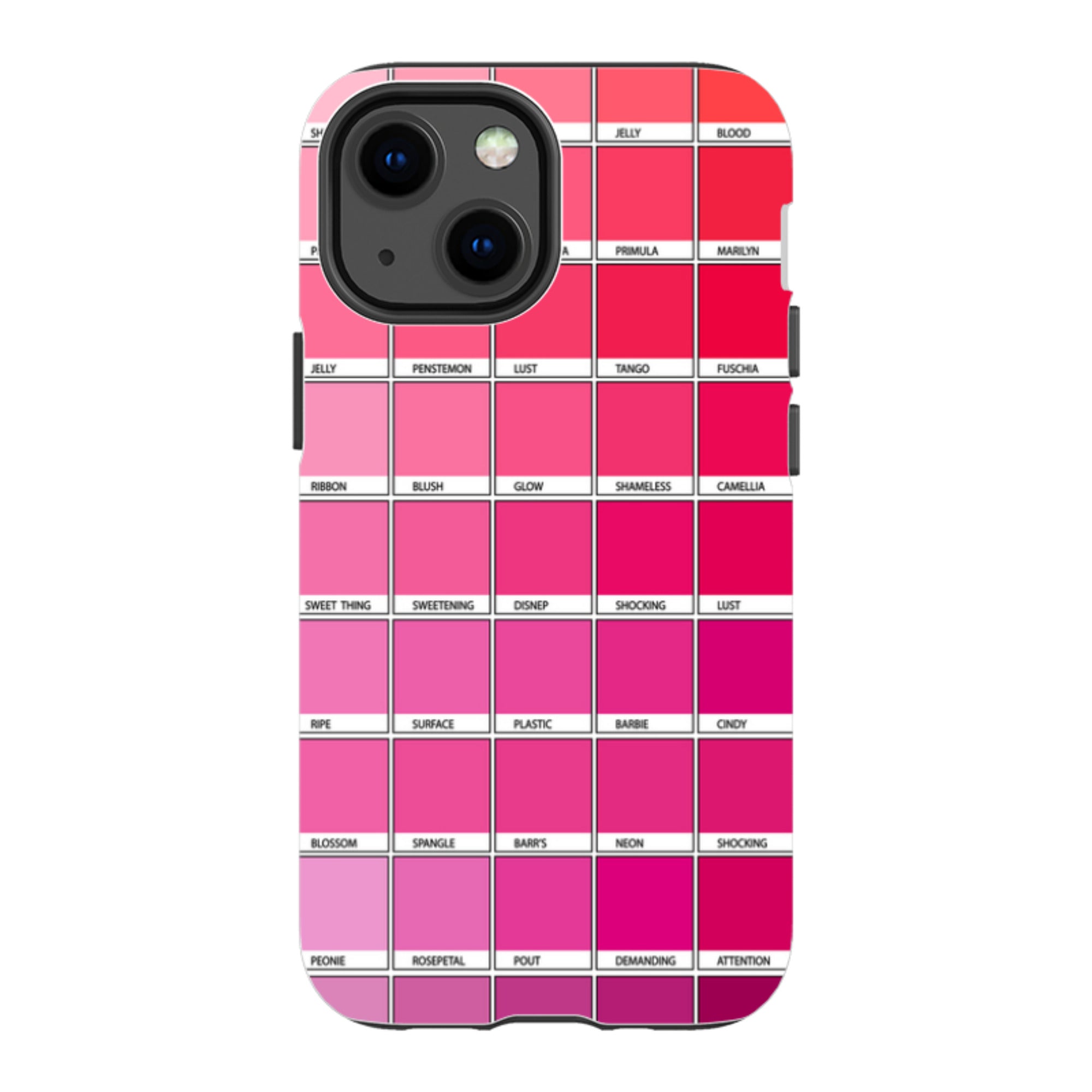 iPhone Tough Case - Pink Chromology By Kitty Joseph