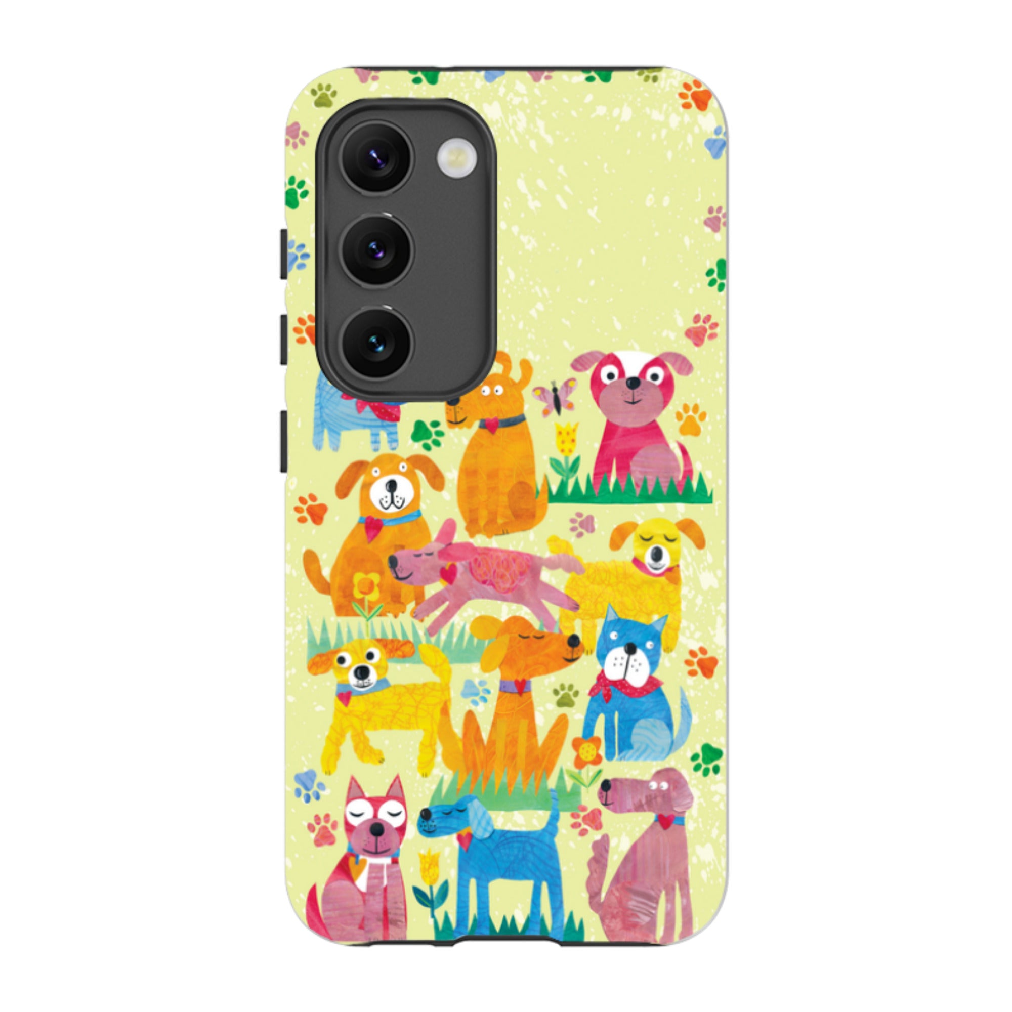 Samsung Tough Case - Dogs In The Park By Tracey English