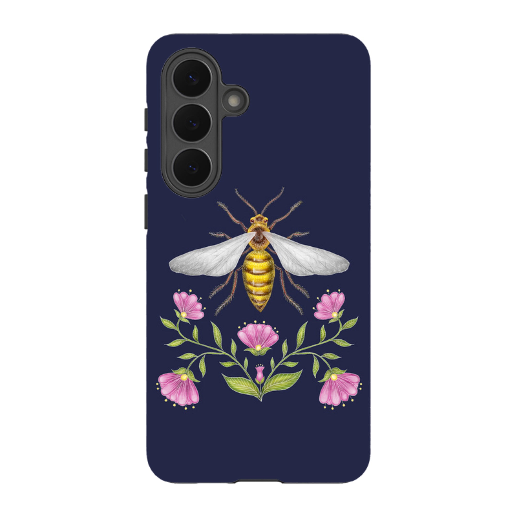 Samsung Tough Case - Wings Of Freedom Navy By Catherine Rowe