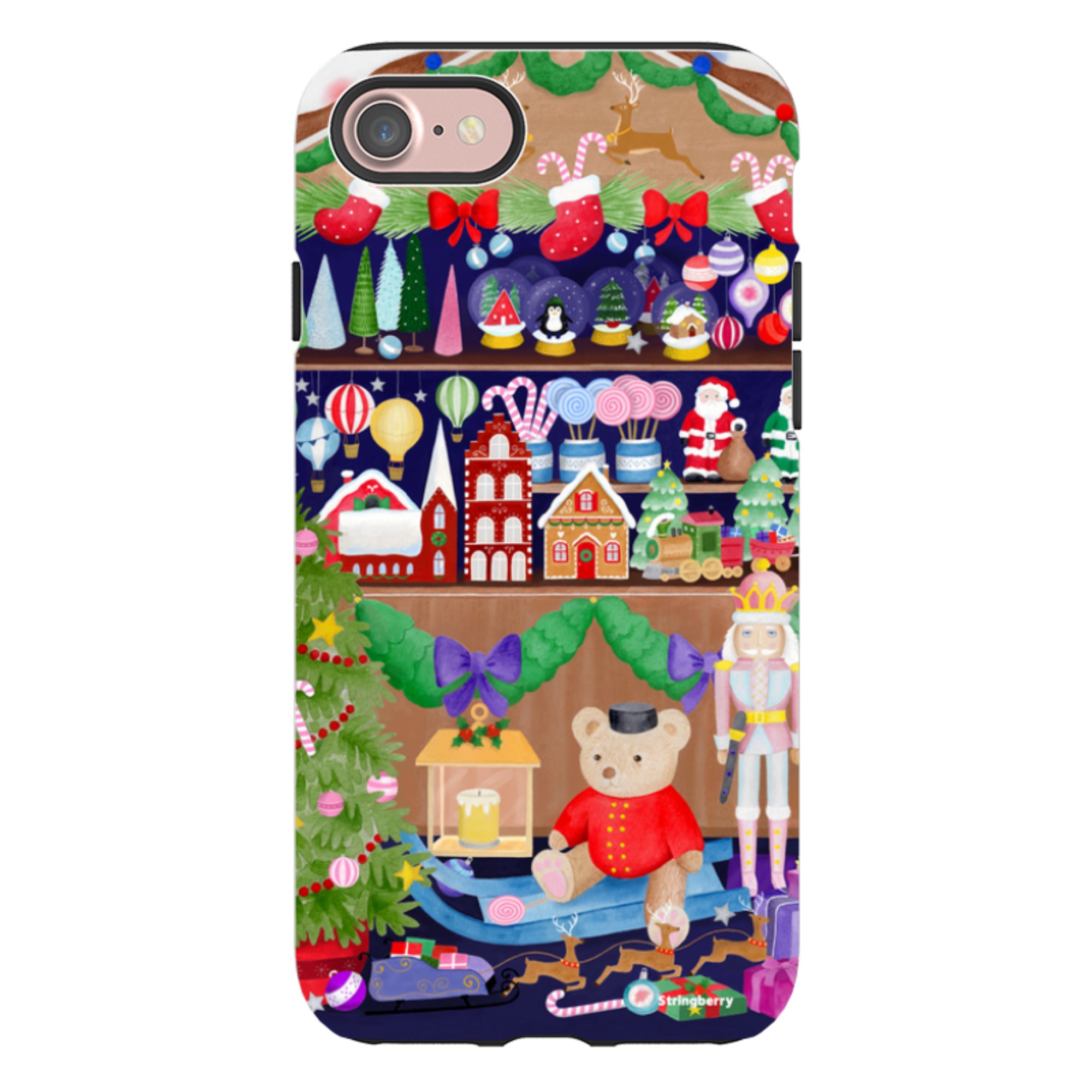 iPhone Tough Case - Christmas Shop By Bex Parkin
