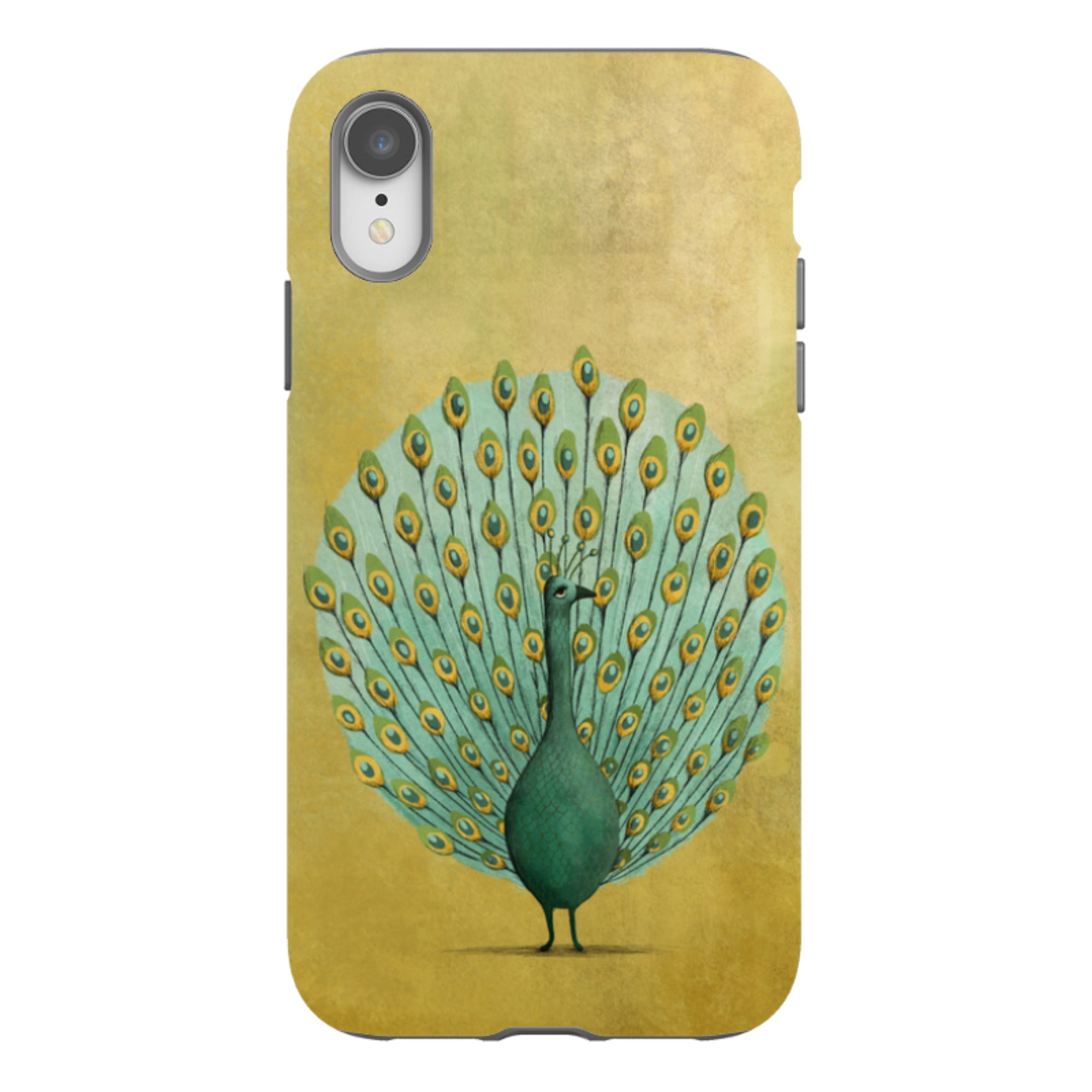 iPhone Tough Case - Peacock By Maja Lindberg