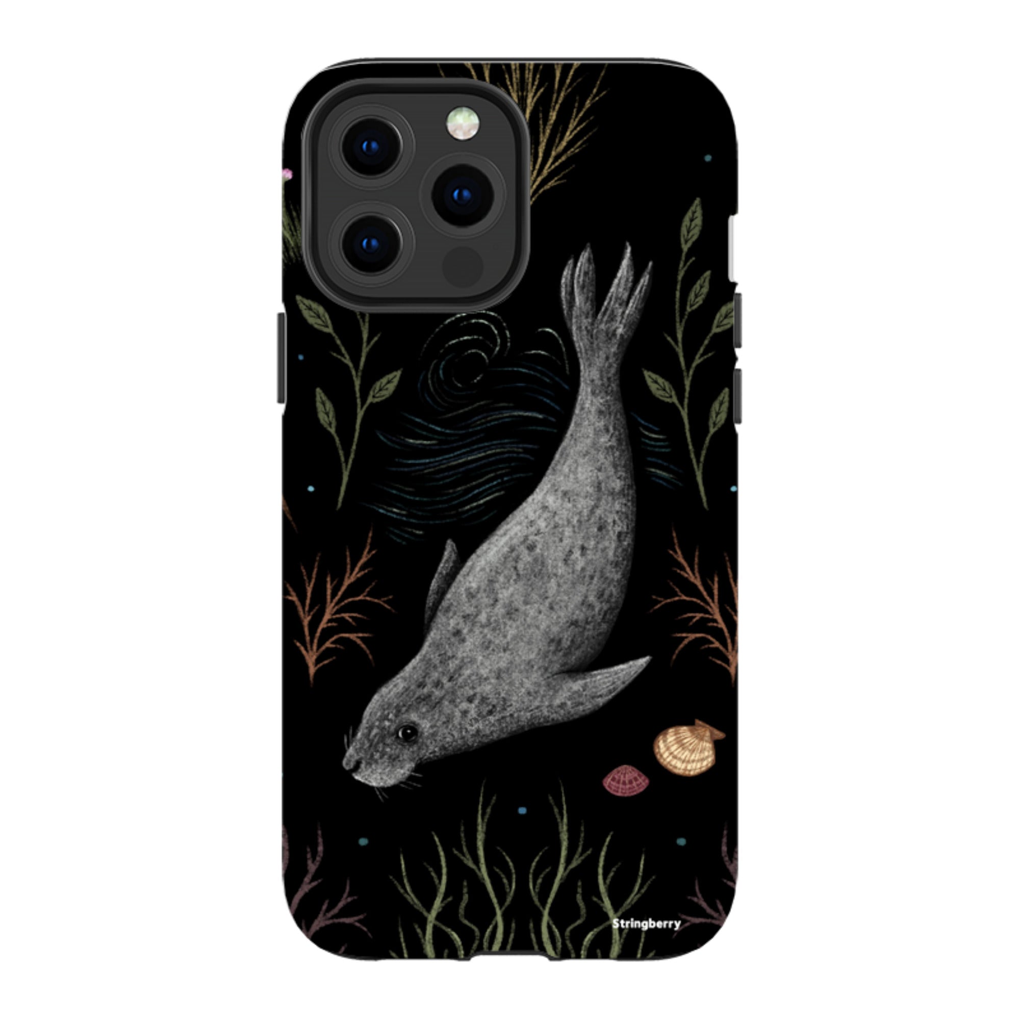 iPhone MagSafe Tough Case - Seal By Anna Stead